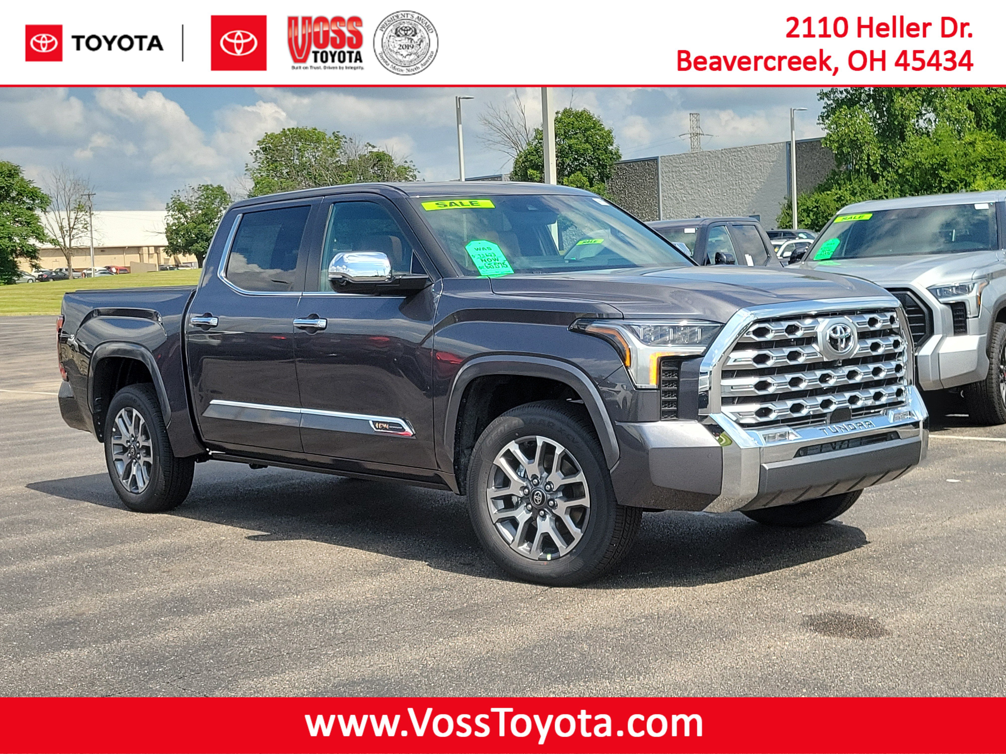 New 2026 Magnetic Gray Metallic Toyota 1794 Edition CrewMax 5.5