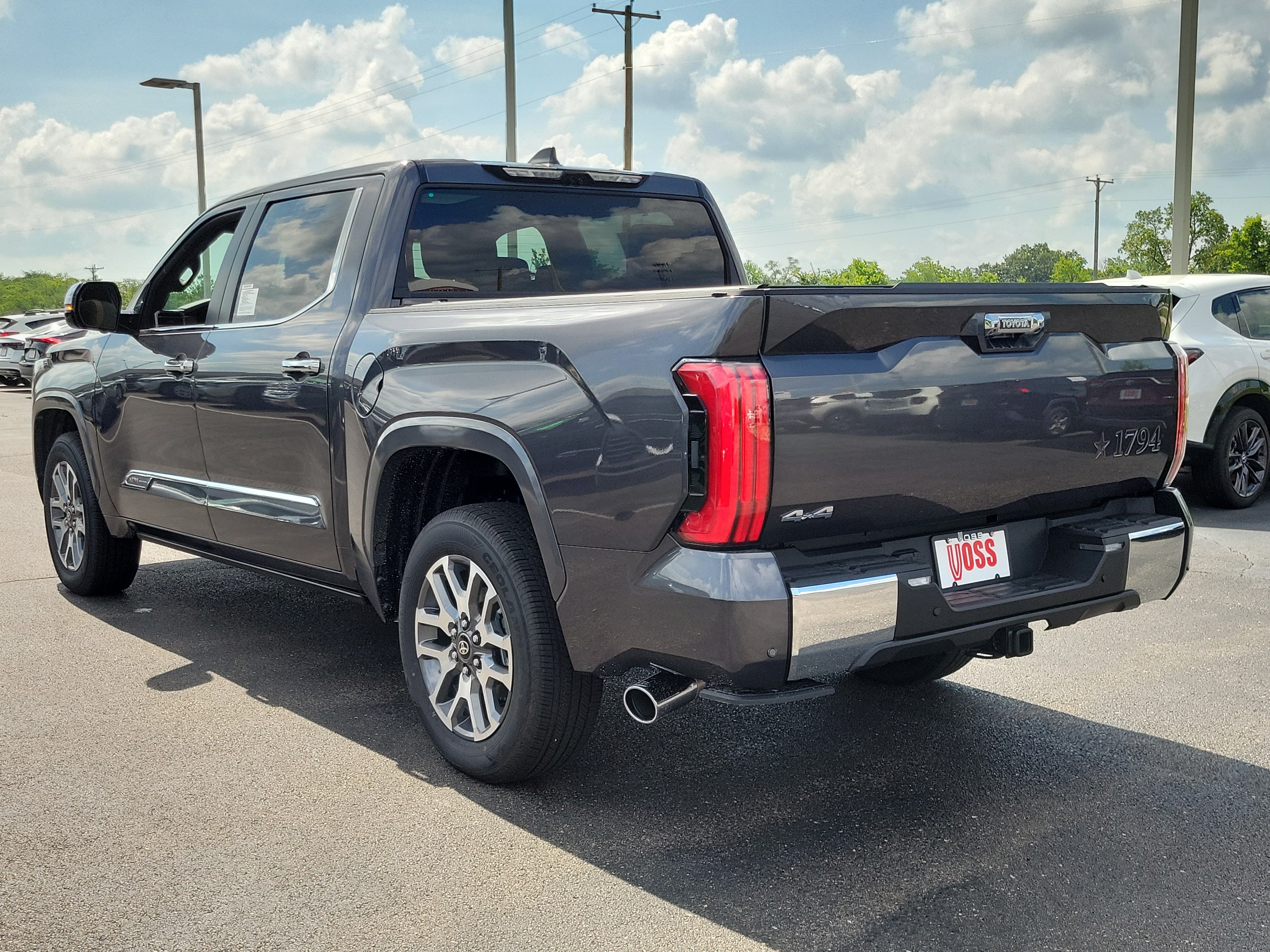 New 2026 Magnetic Gray Metallic Toyota 1794 Edition CrewMax 5.5