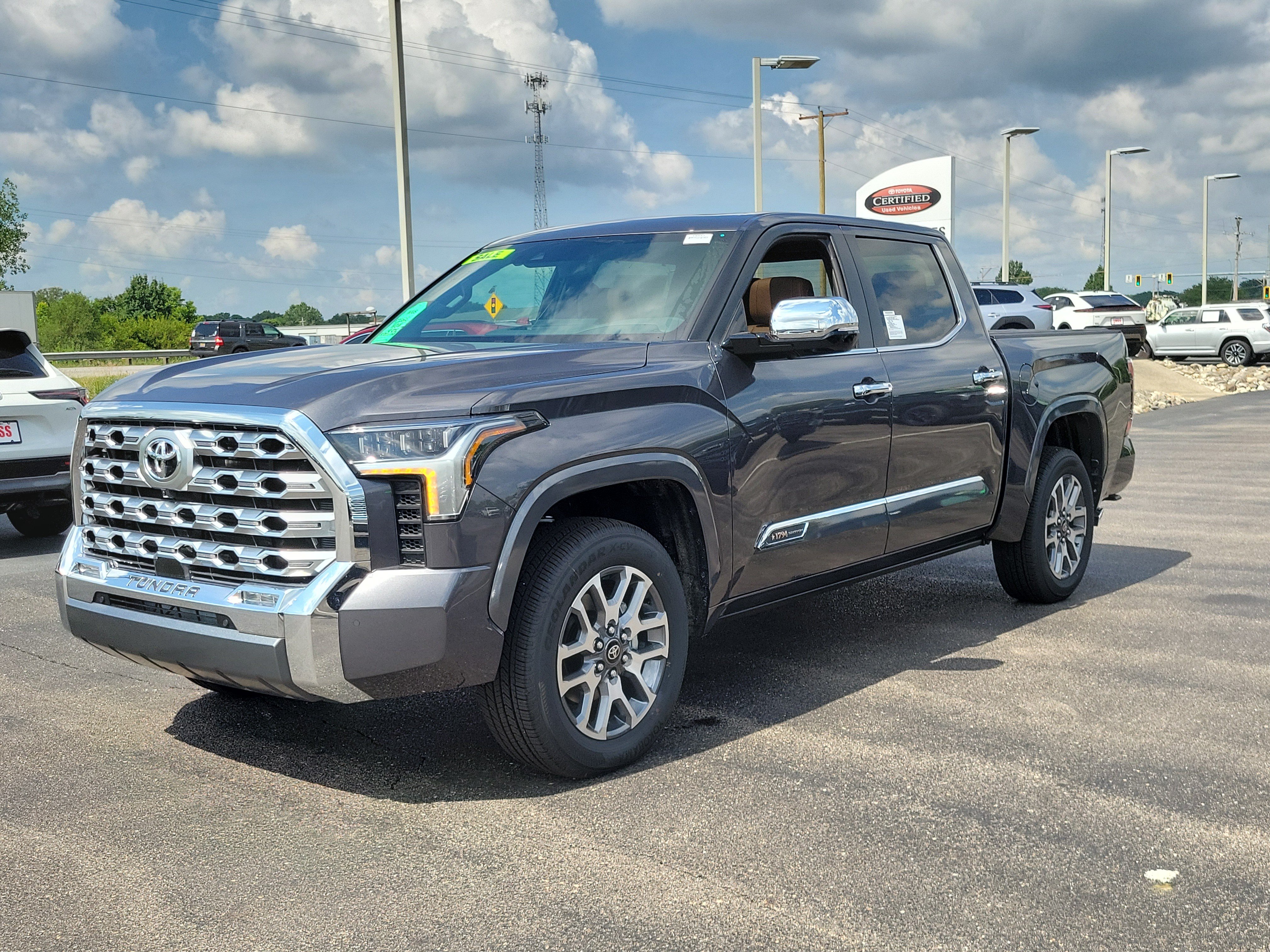 New 2026 Magnetic Gray Metallic Toyota 1794 Edition CrewMax 5.5