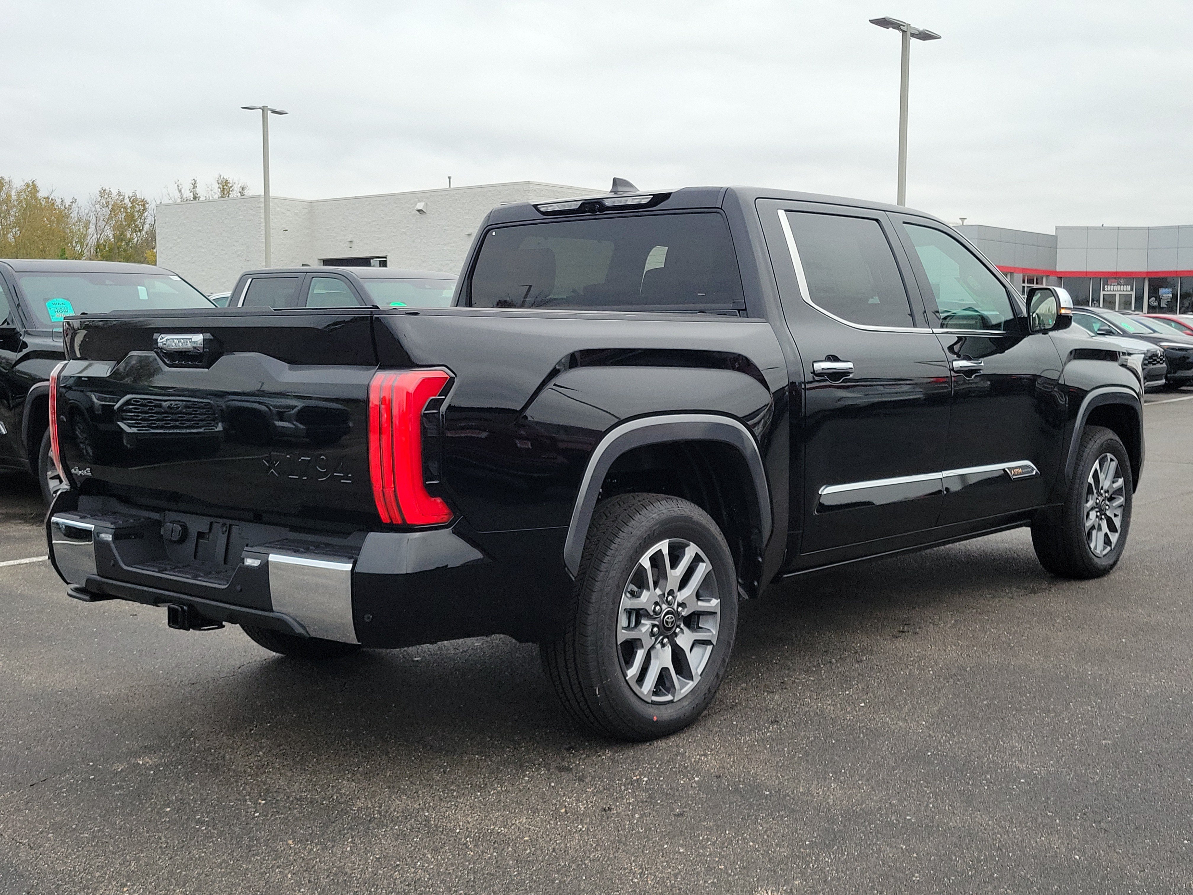 New 2026 Midnight Black Metallic Toyota 1794 Edition CrewMax 5.5