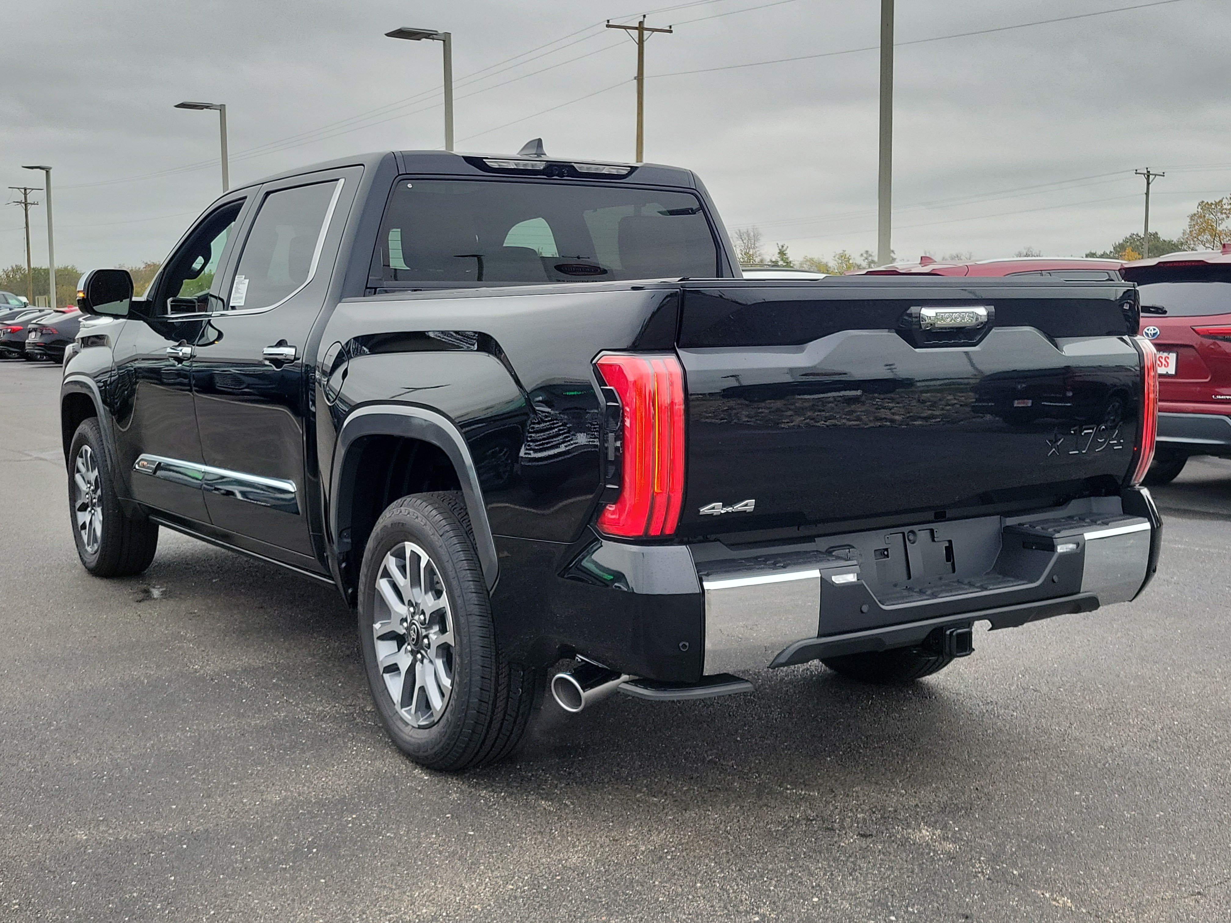New 2026 Midnight Black Metallic Toyota 1794 Edition CrewMax 5.5