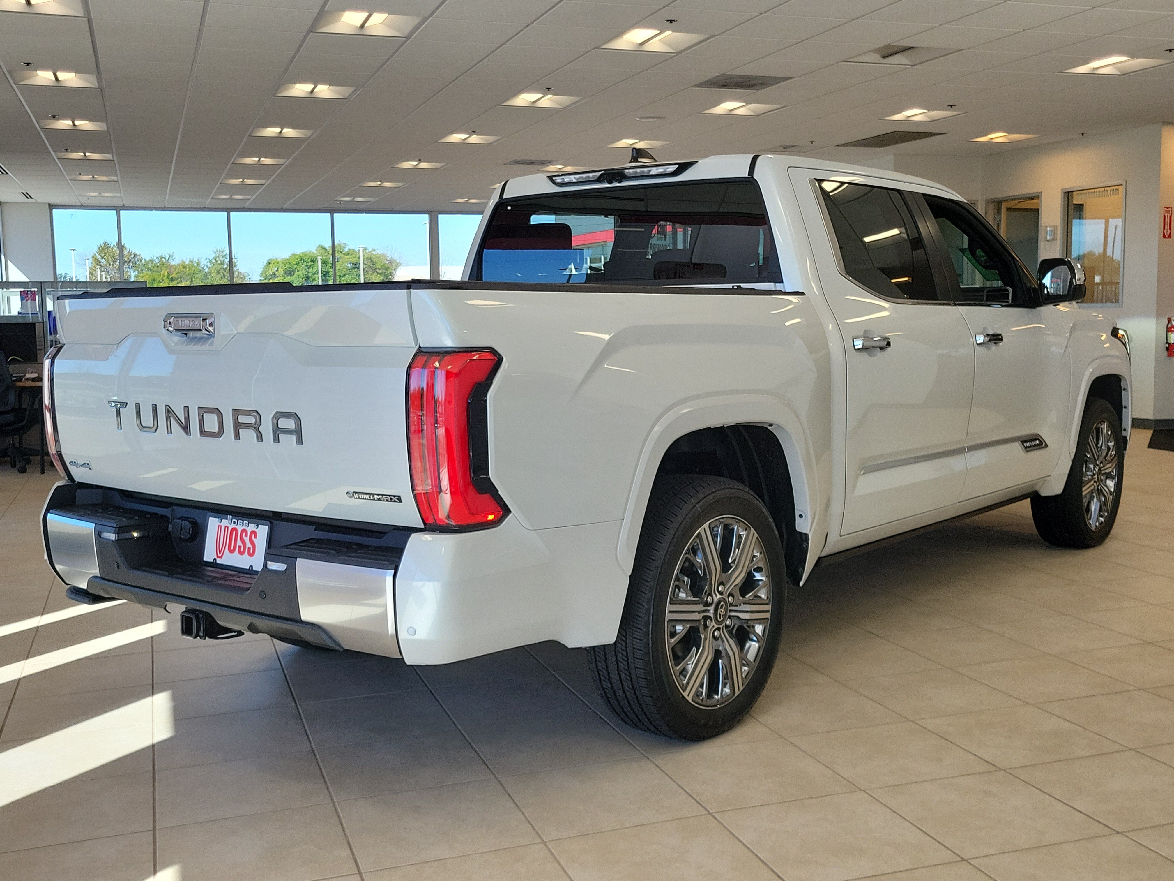 New 2026 Wind Chill Pearl Toyota Capstone CrewMax 6.4