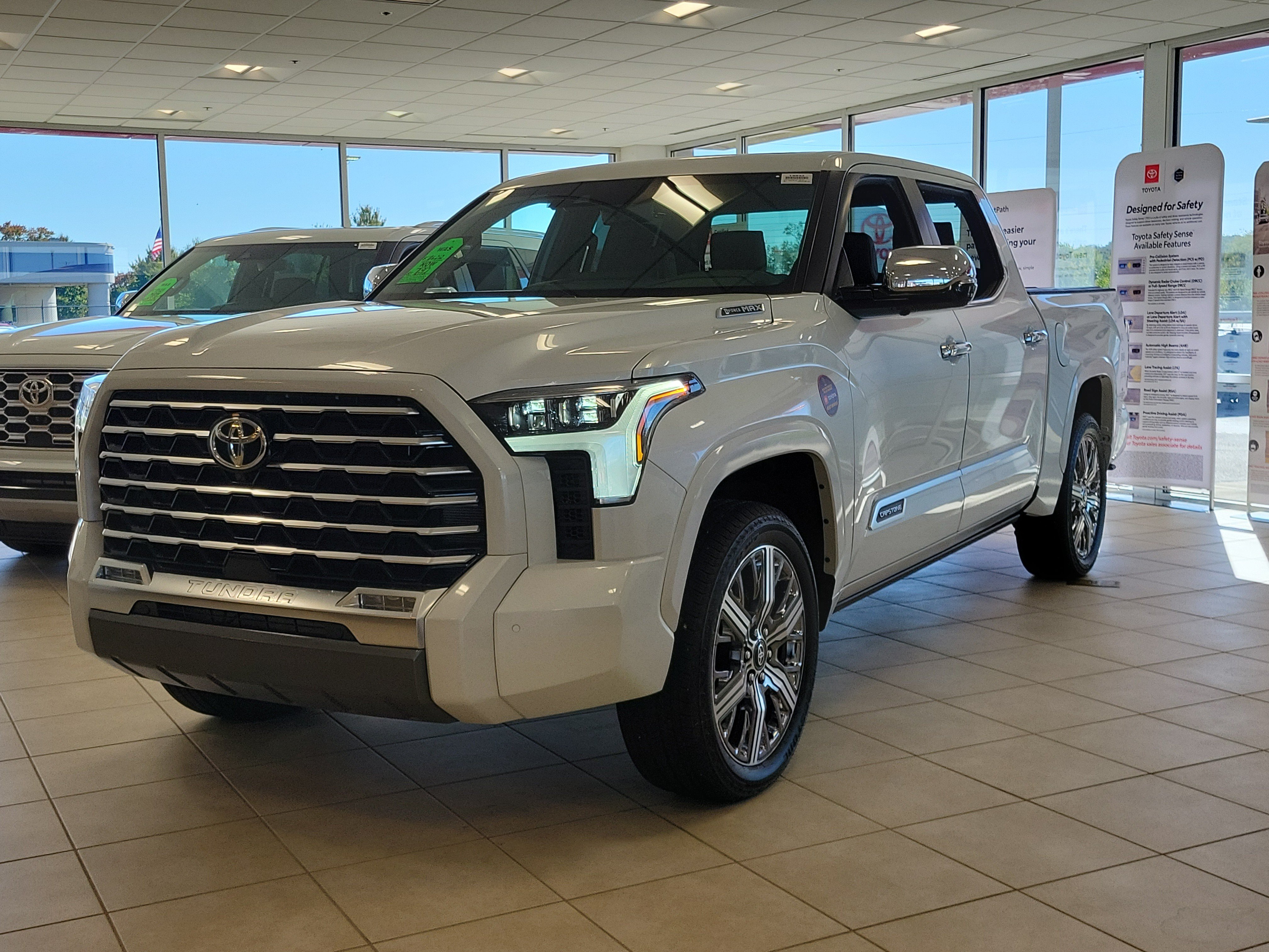 New 2026 Wind Chill Pearl Toyota Capstone CrewMax 6.4