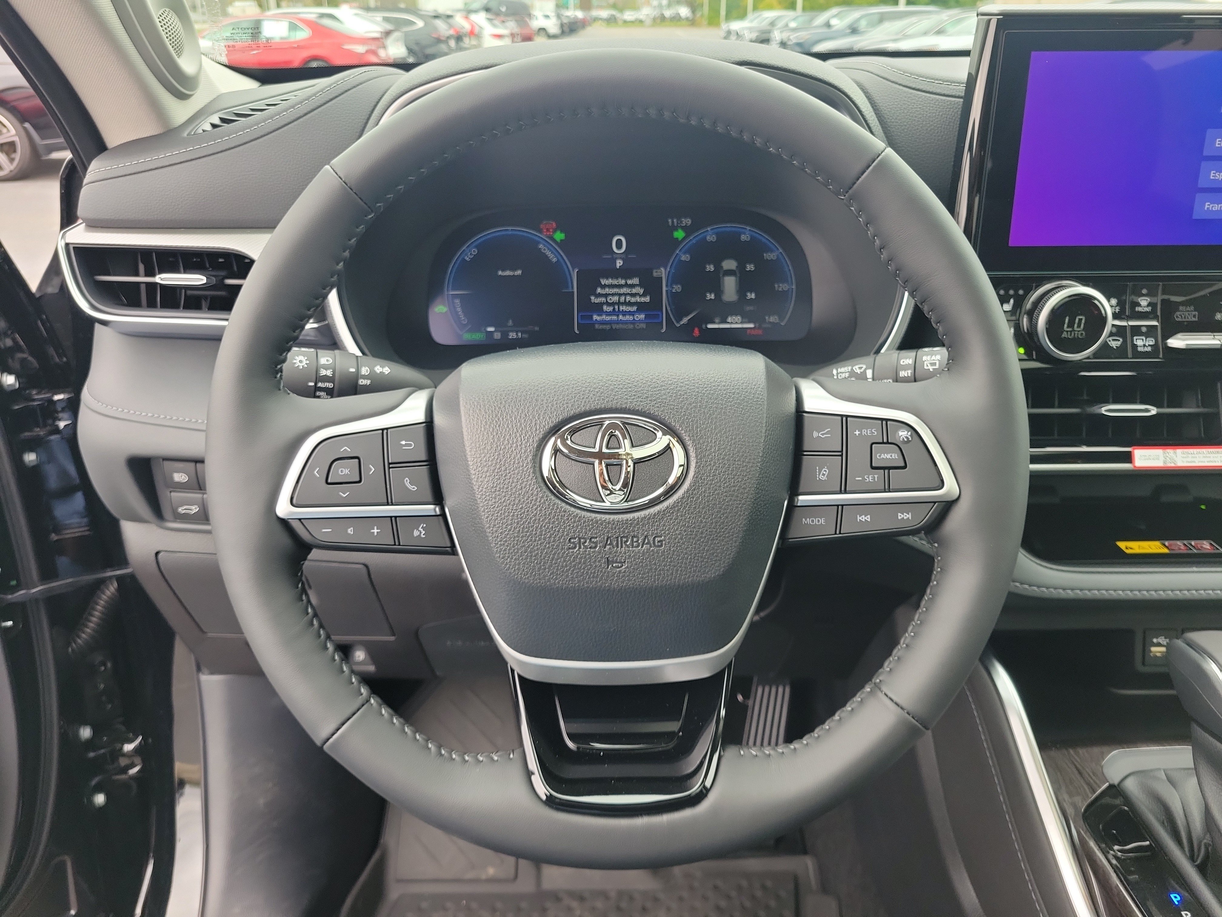 New 2026 Midnight Black Metallic Toyota Hybrid Platinum image 21