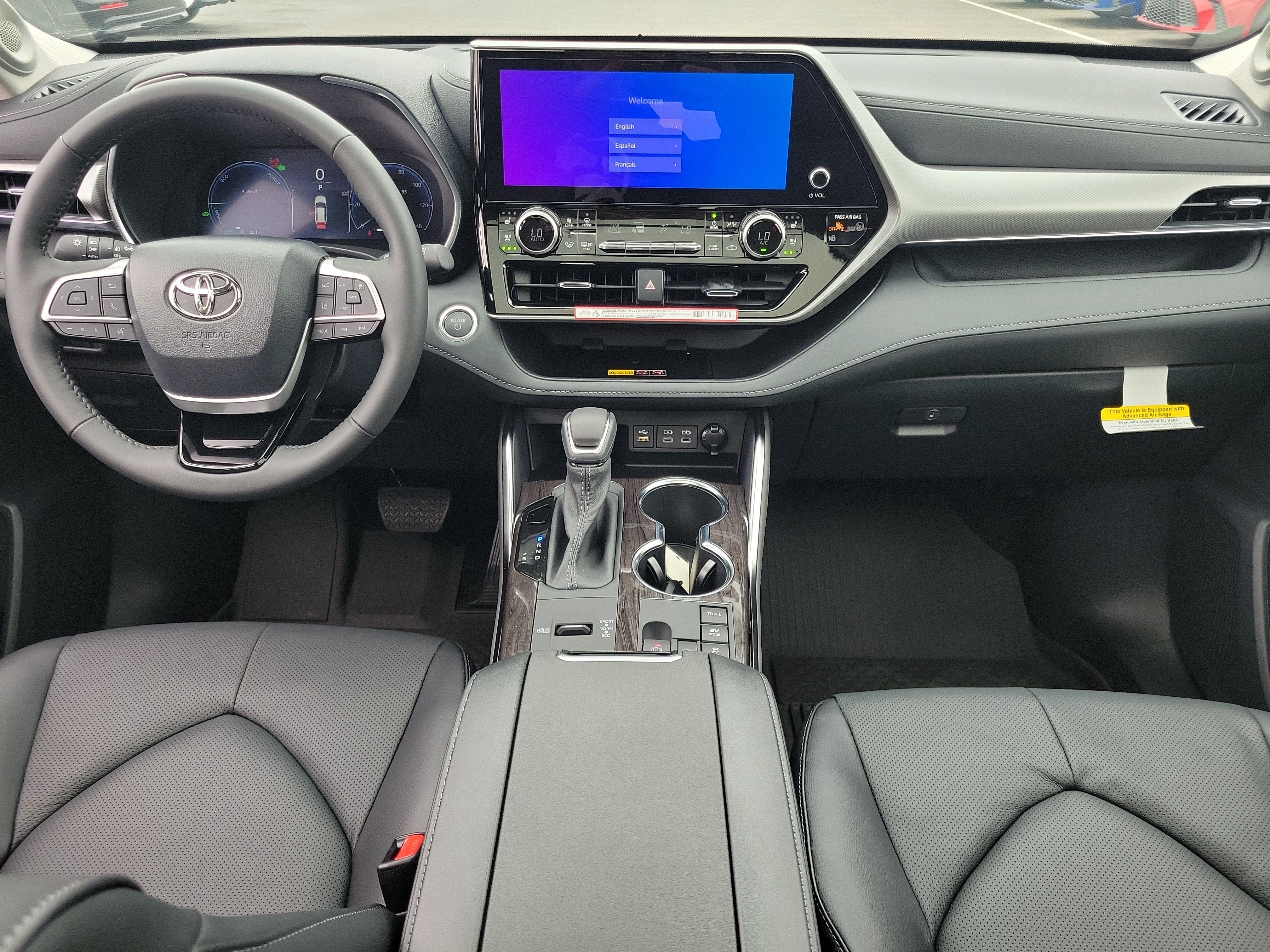 New 2026 Midnight Black Metallic Toyota Hybrid Platinum image 9