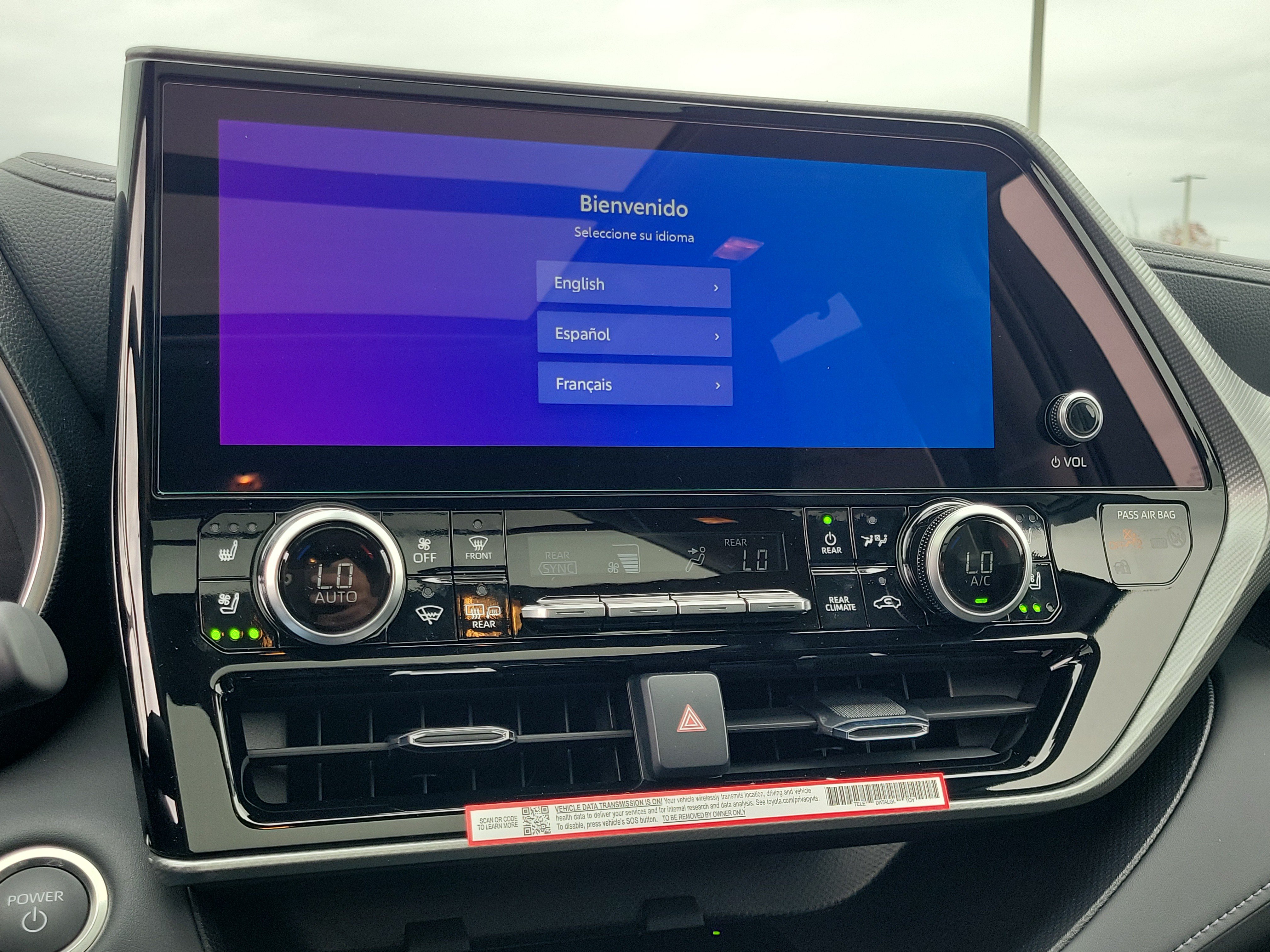 New 2026 Midnight Black Metallic Toyota Hybrid Platinum image 26