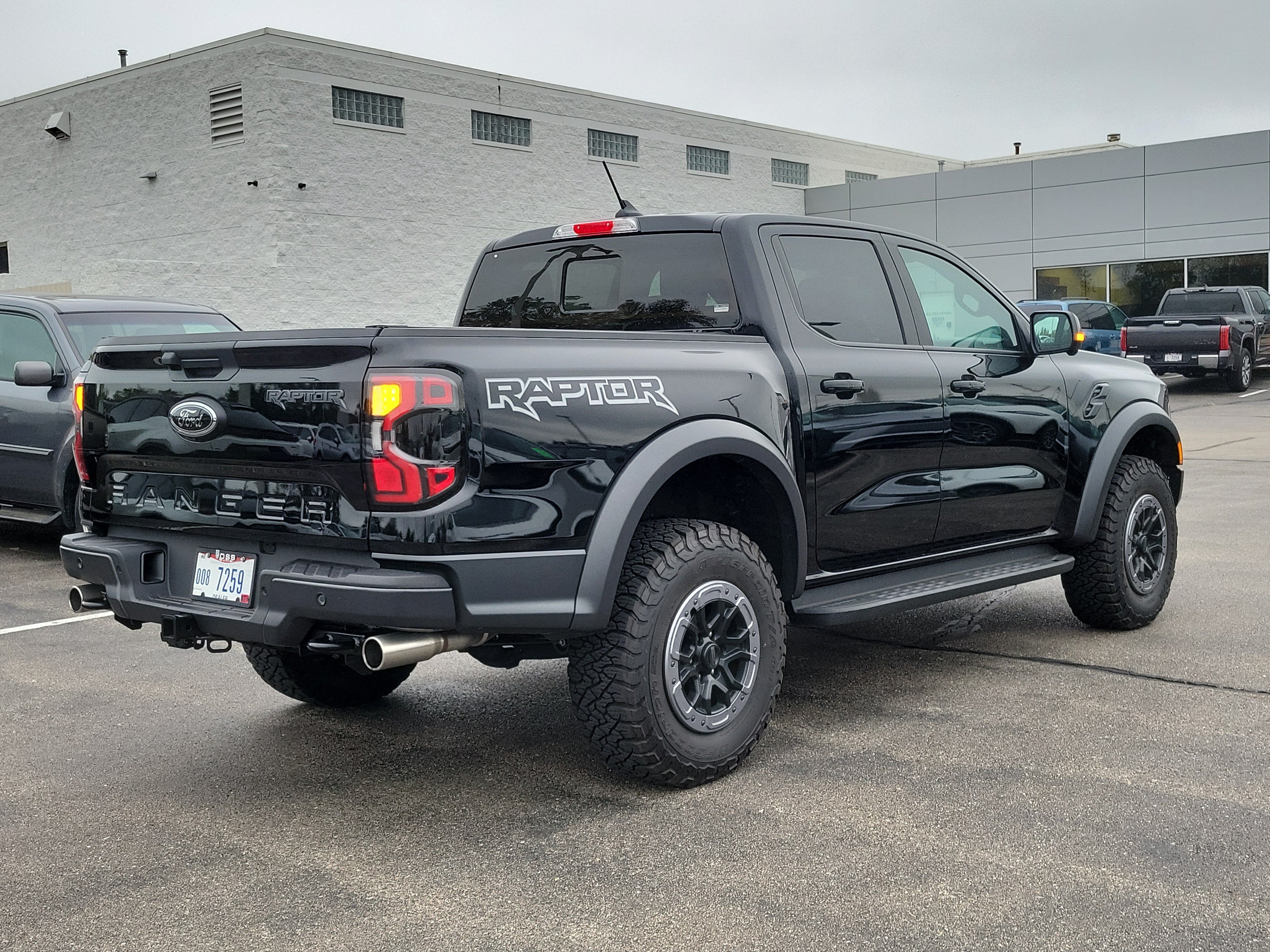 Used 2025 Shadow Black Ford Raptor image 8