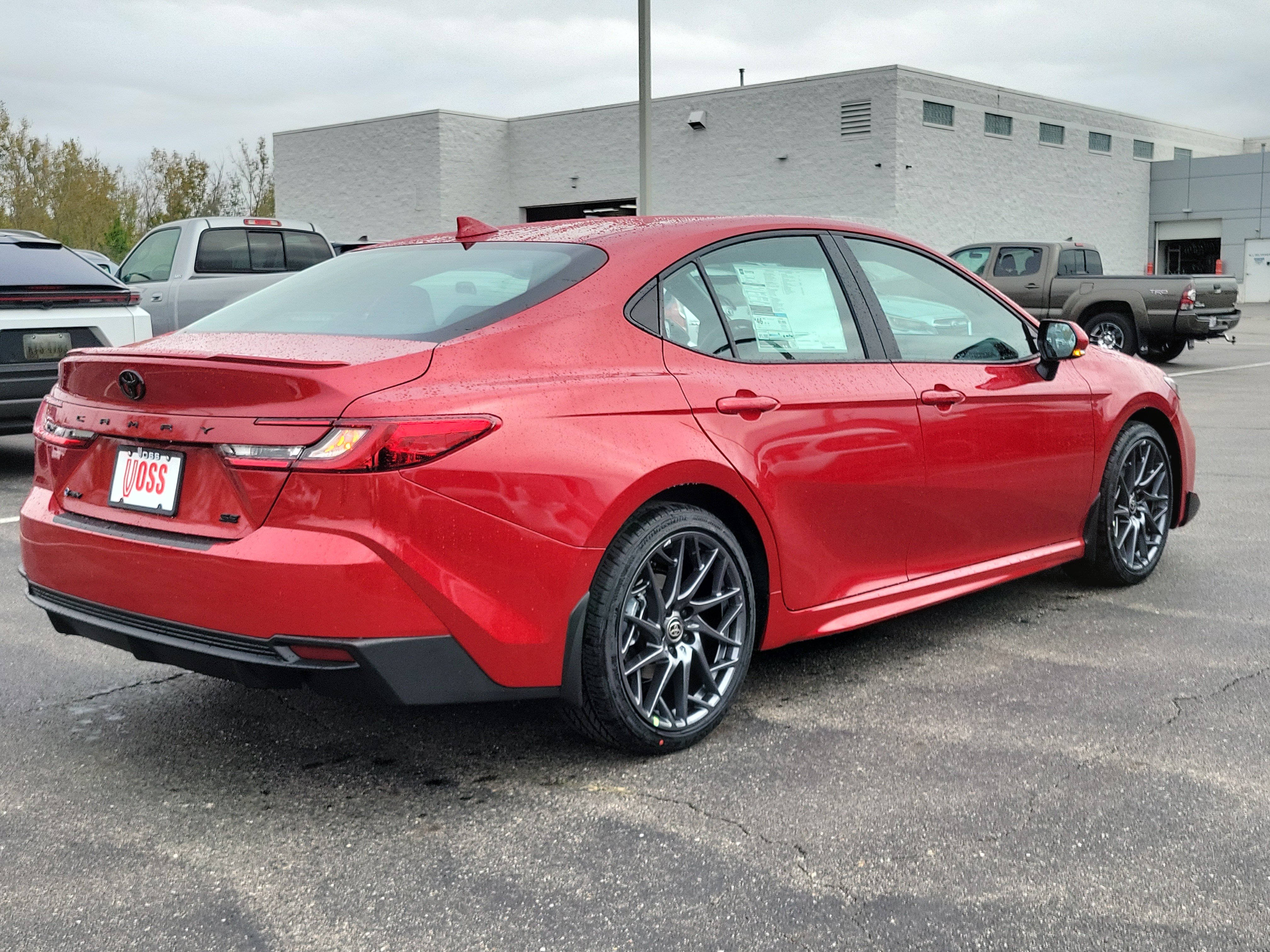 New 2026 Supersonic Red Toyota SE image 4