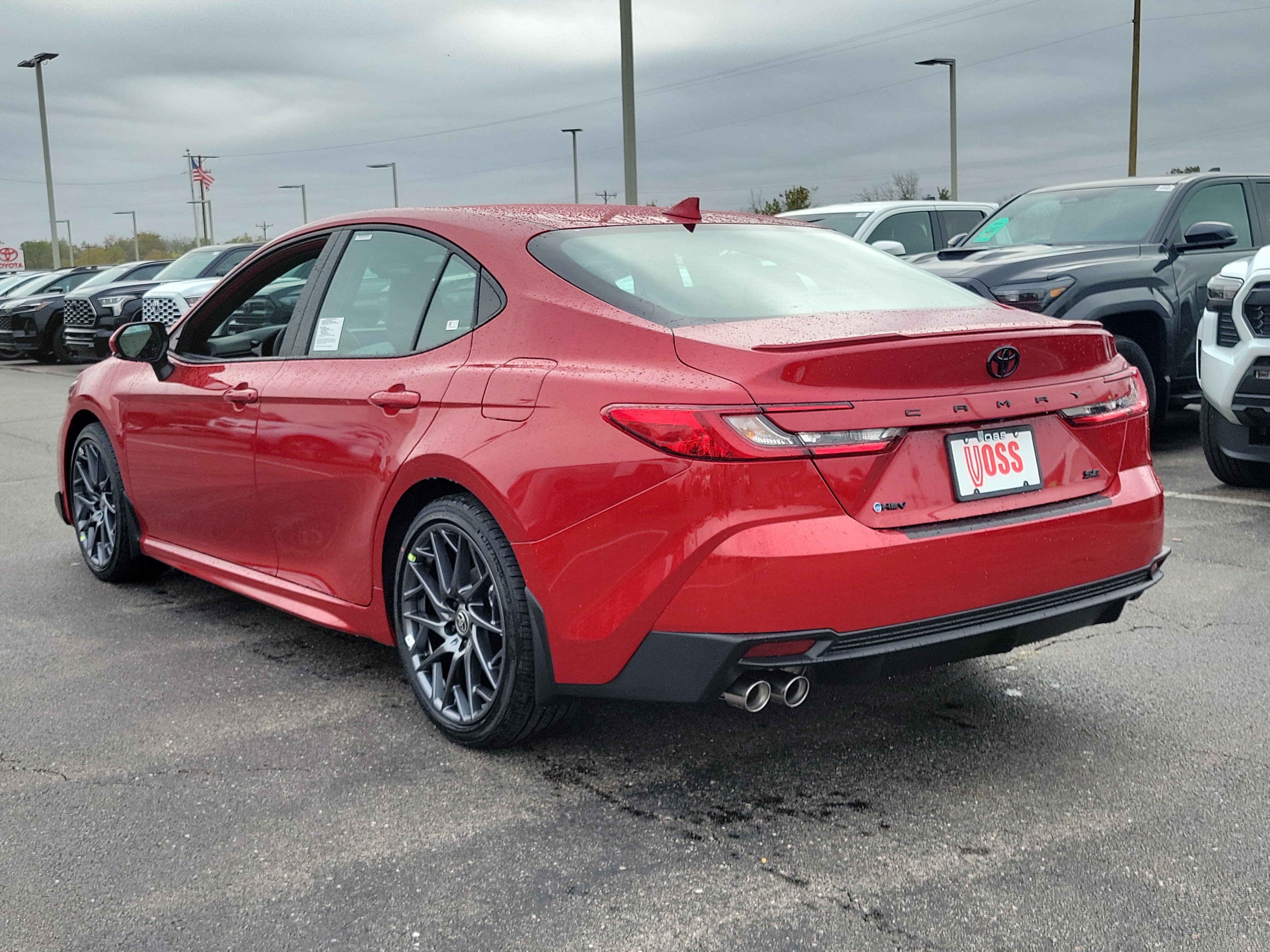 New 2026 Supersonic Red Toyota SE image 3