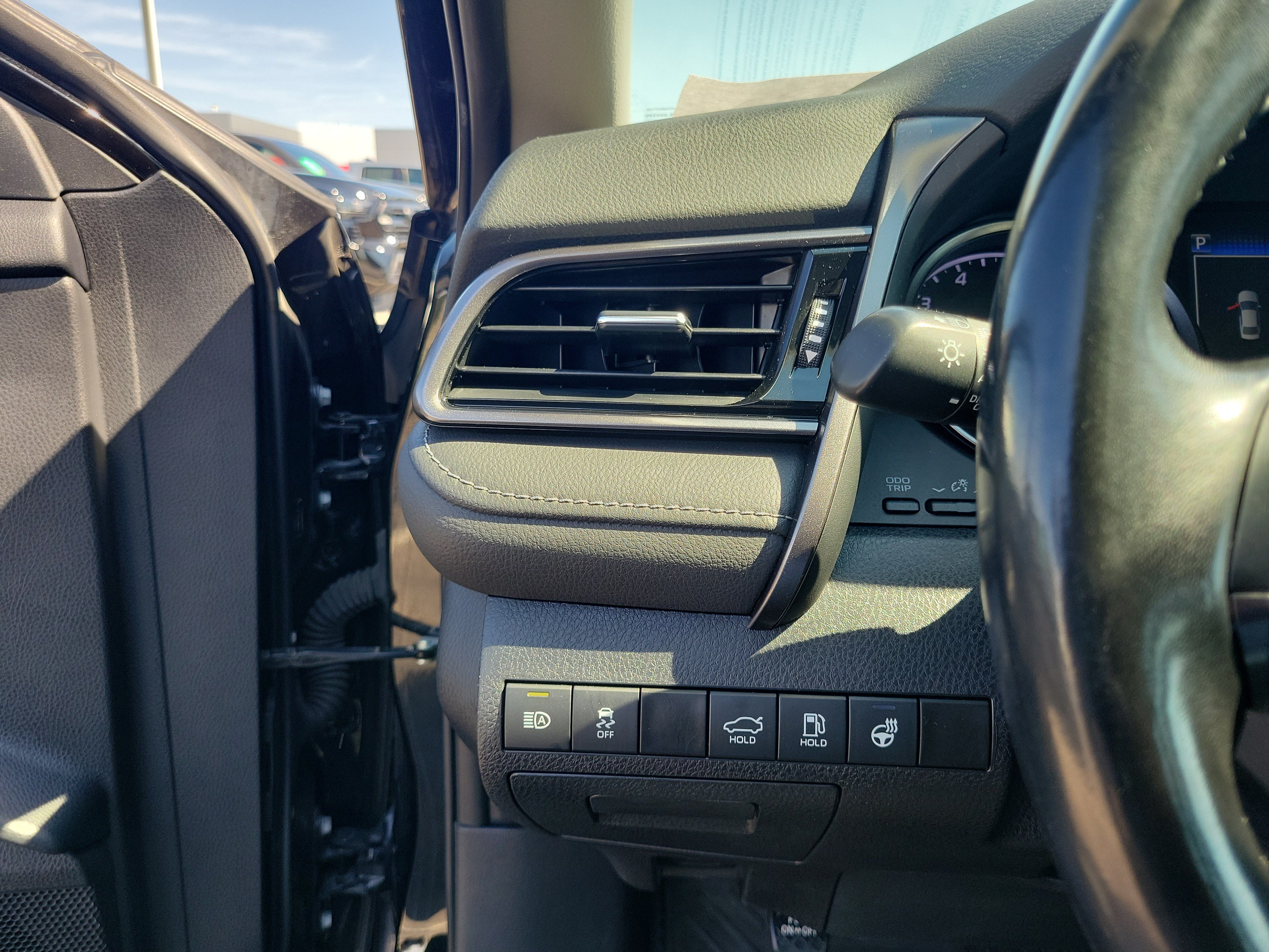 Used 2023 Midnight Black Metallic Toyota SE image 24