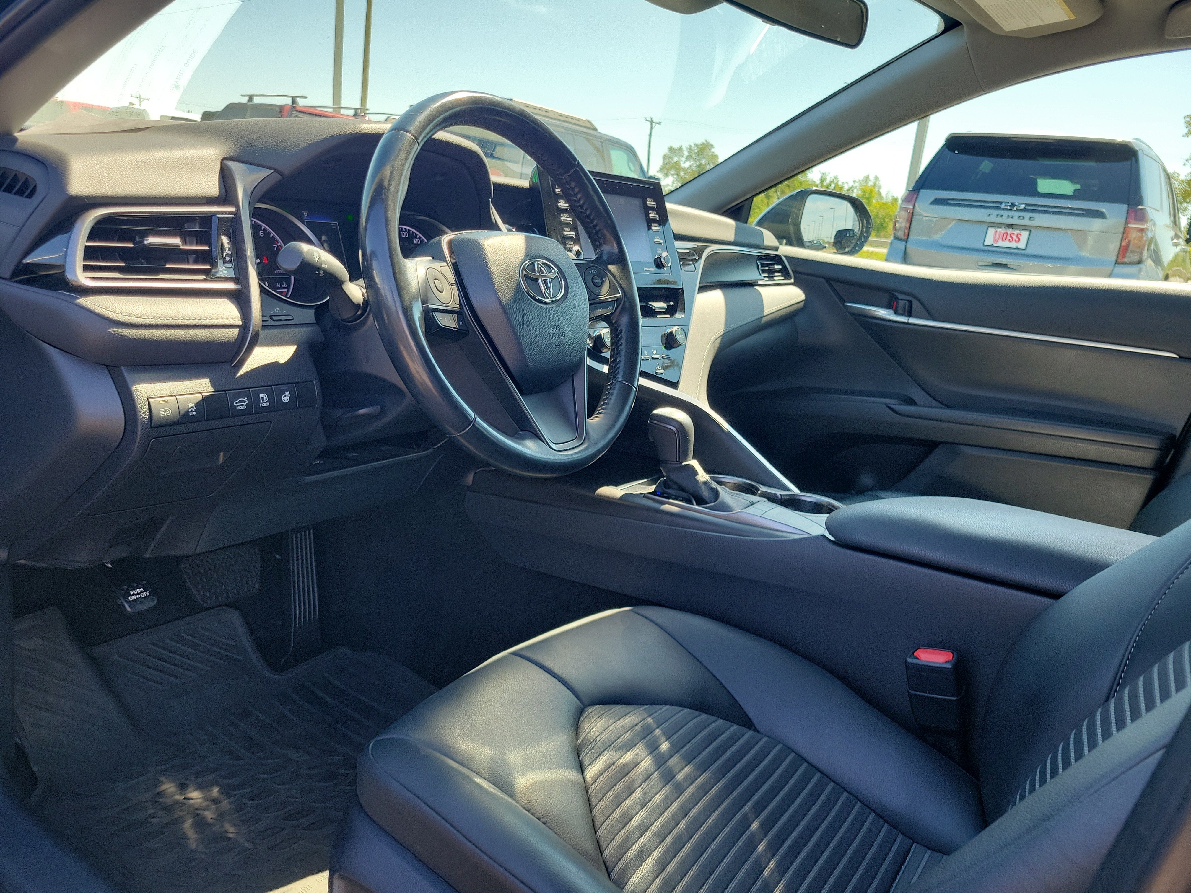 Used 2023 Midnight Black Metallic Toyota SE image 23