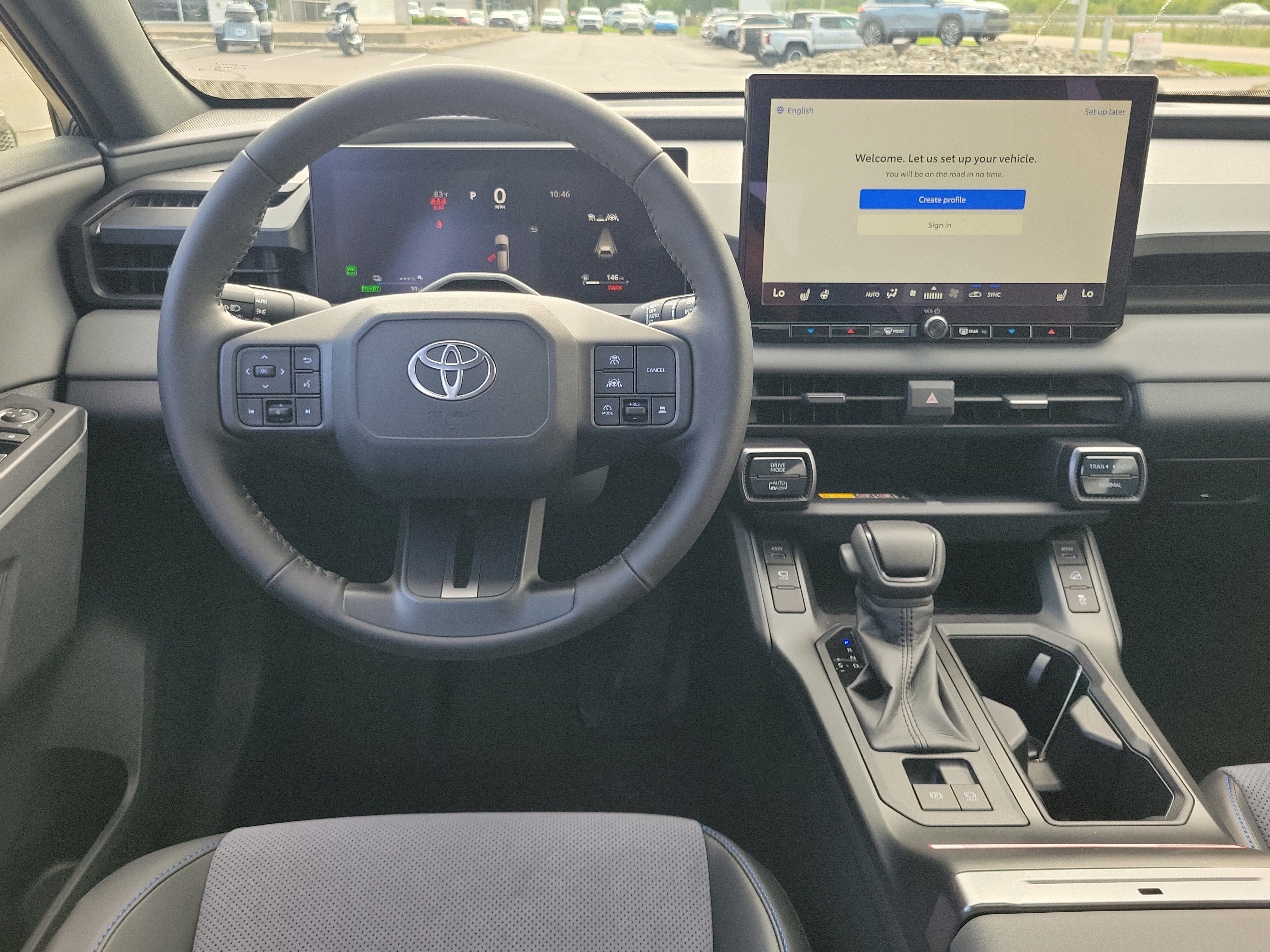 New 2026 Midnight Black Metallic Toyota XSE image 14