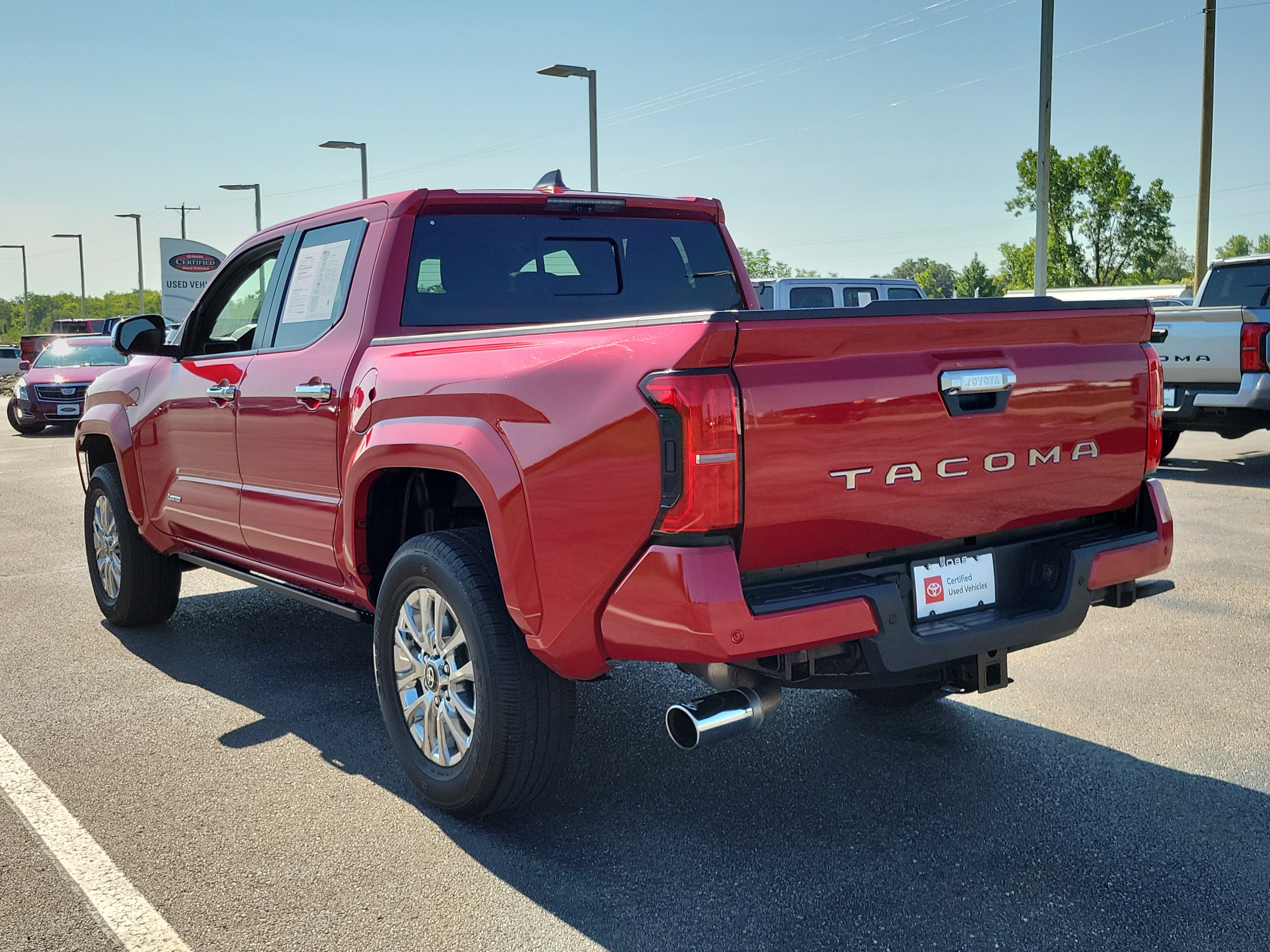 Certified Used 2024 Supersonic Red Toyota Limited image 33