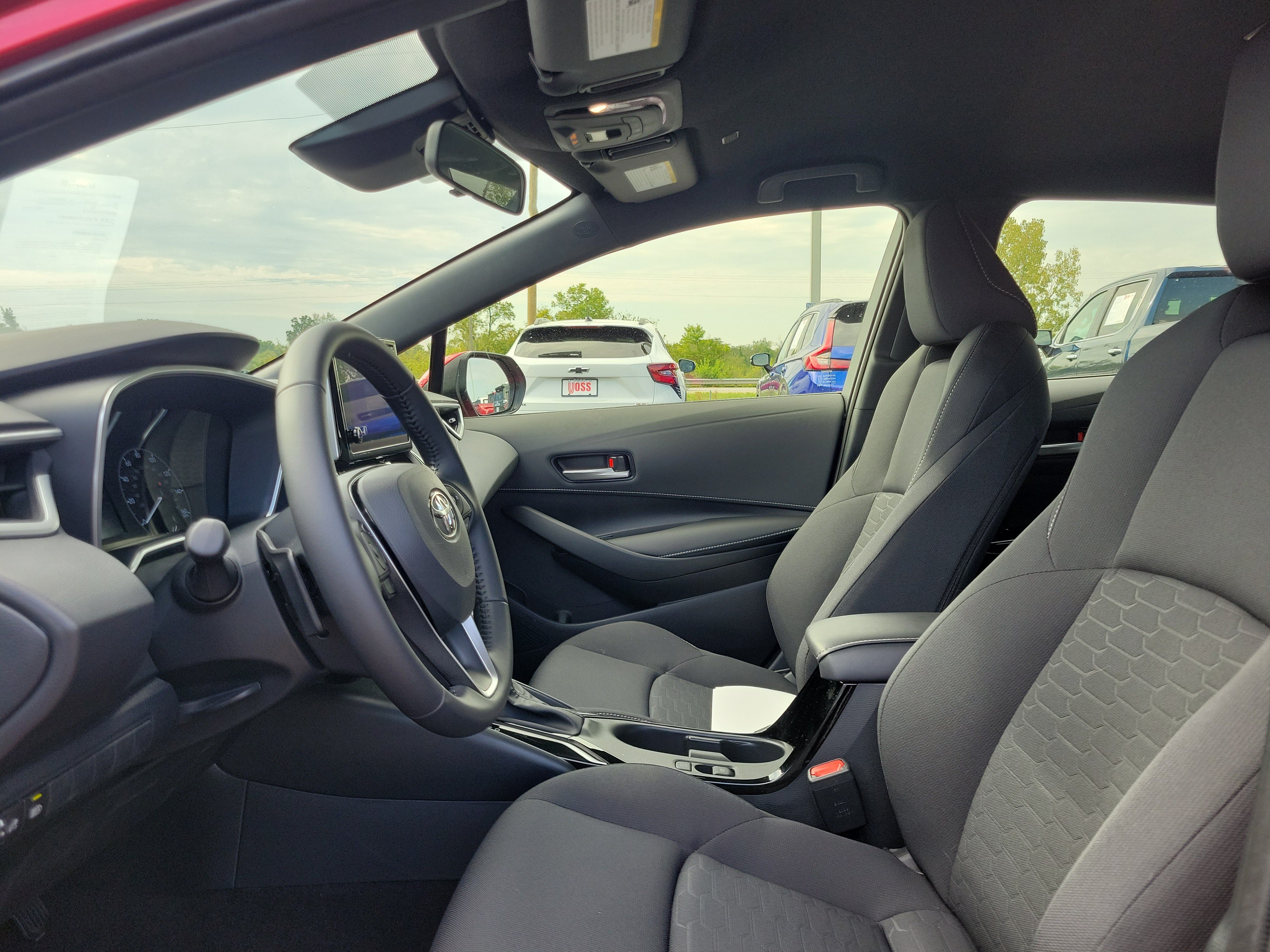 Certified Used 2025 RED Toyota SE image 19
