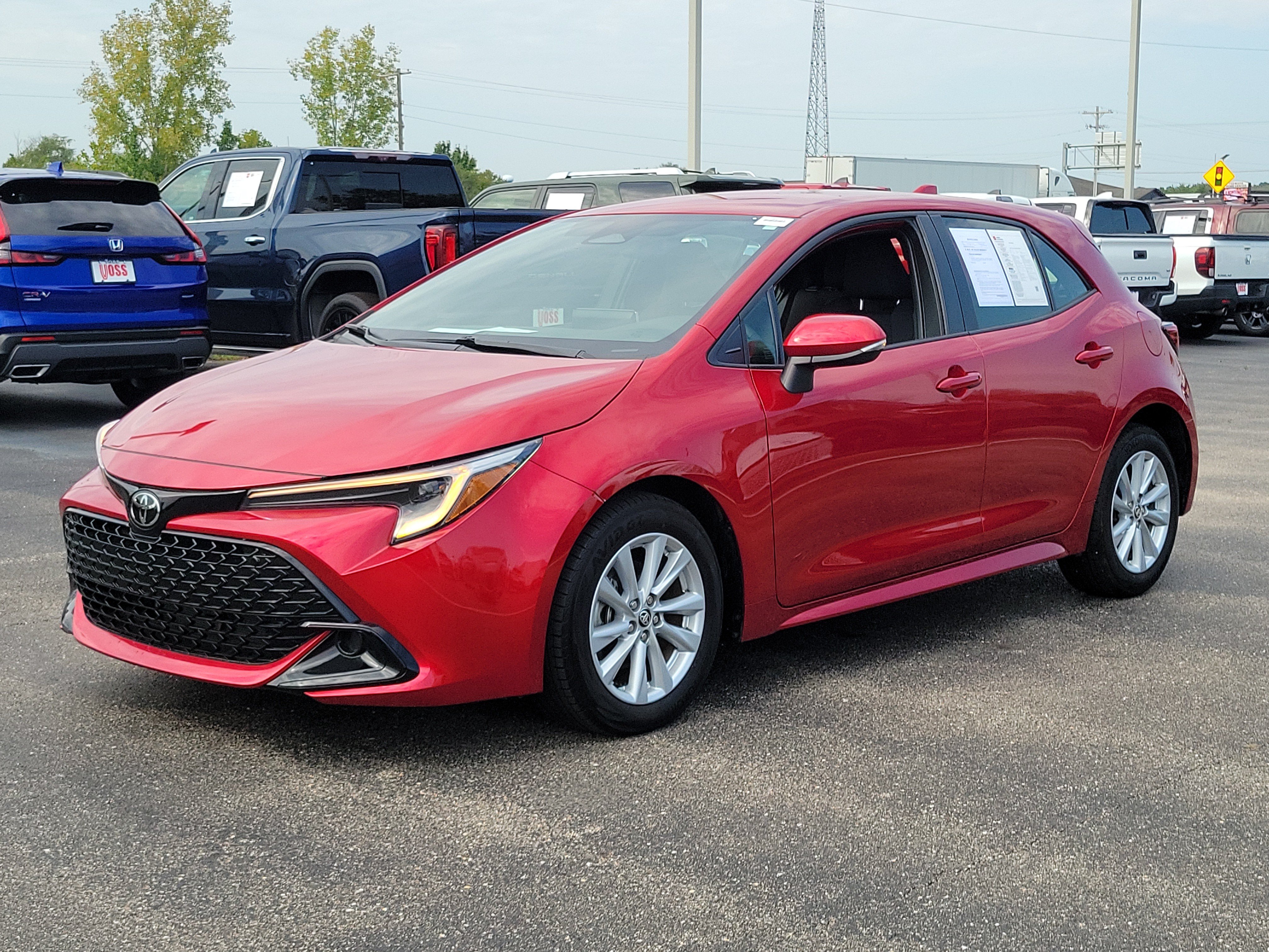 Certified Used 2025 RED Toyota SE image 6