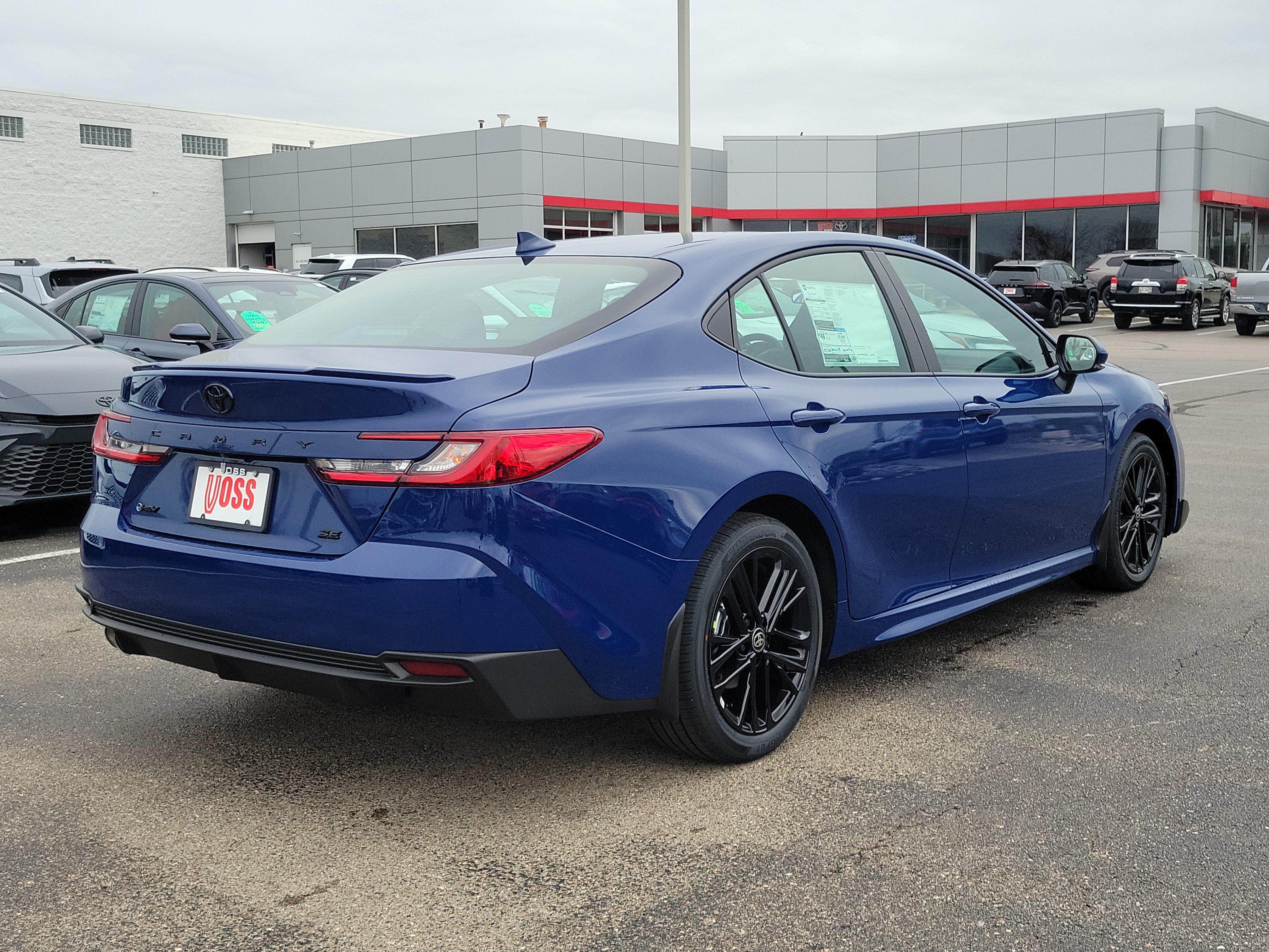 New 2026 Reservoir Blue Toyota SE image 4