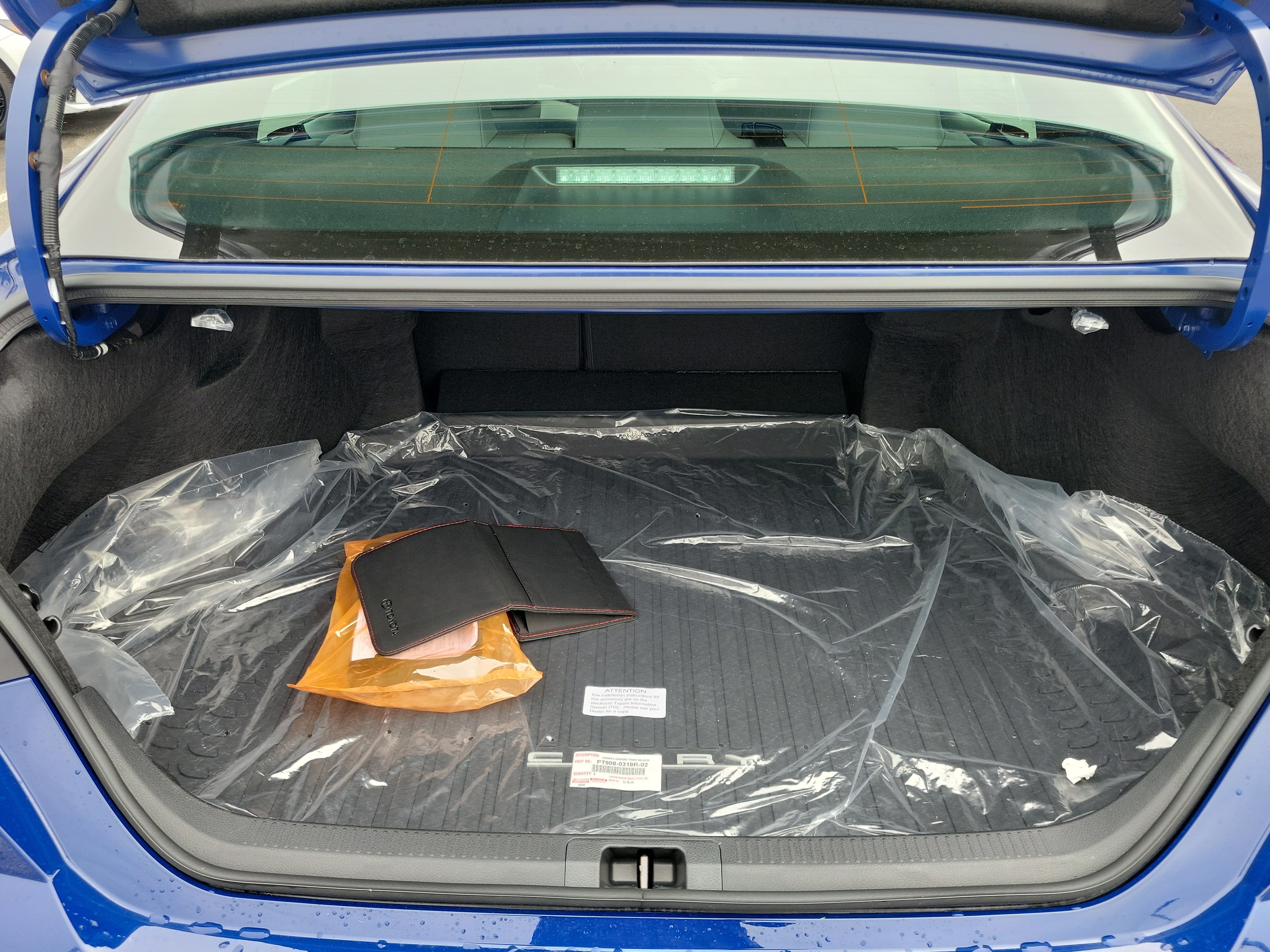 New 2026 Reservoir Blue Toyota SE image 8