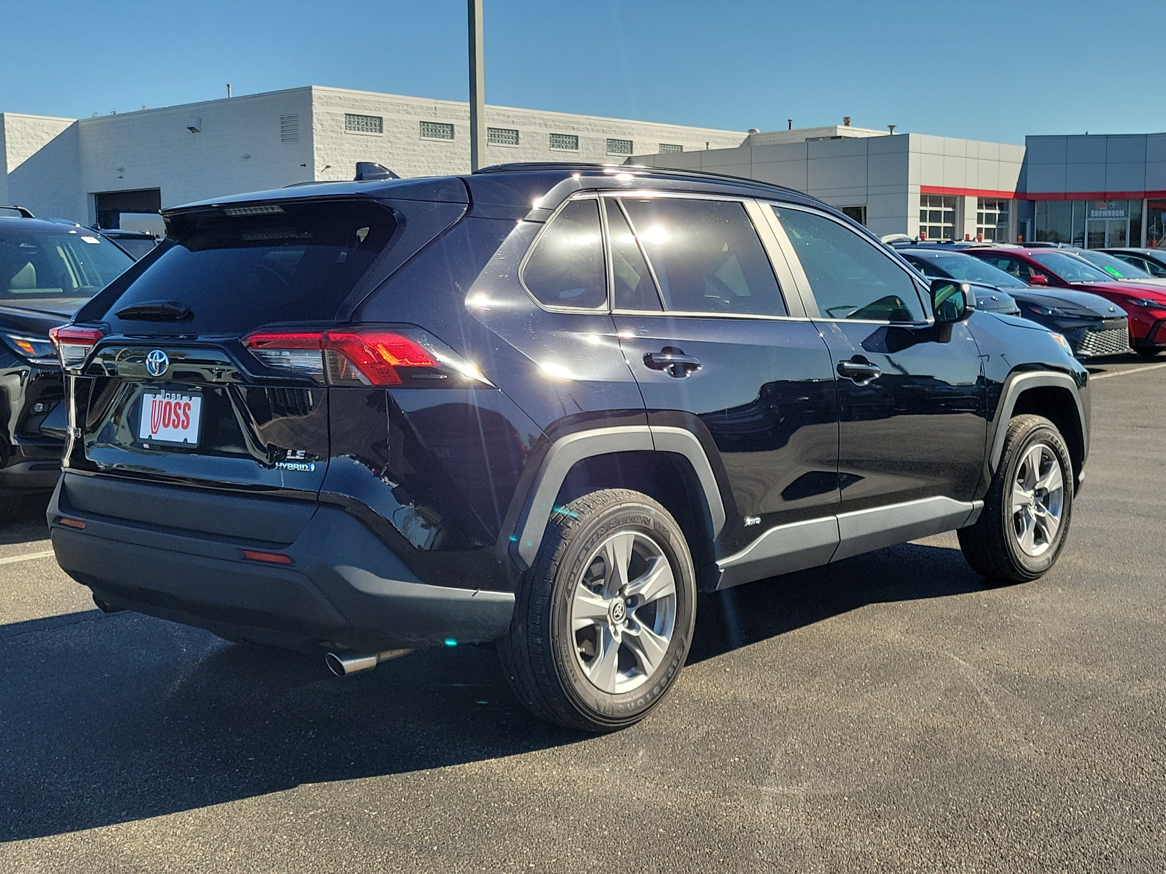 Certified Used 2024 Midnight Black Metallic Toyota LE image 8