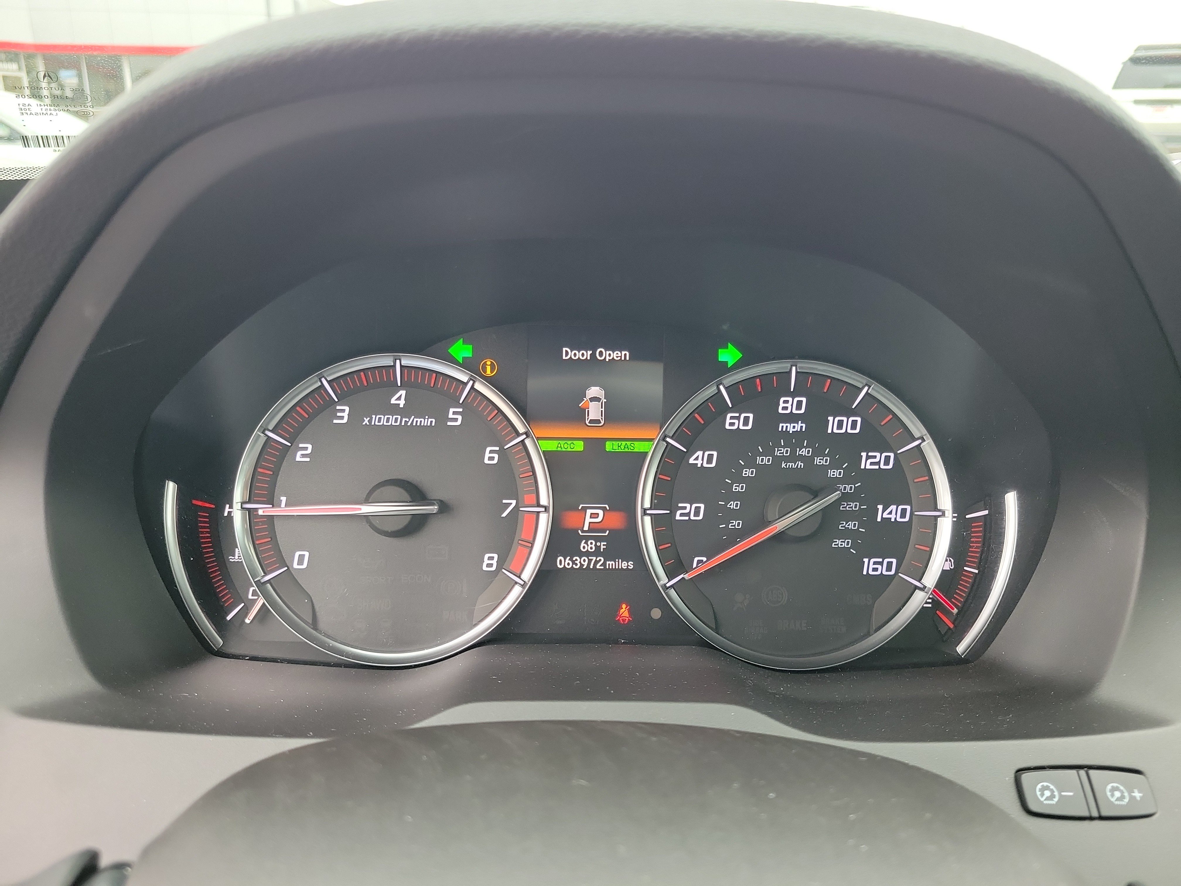 Used 2020 WHITE Acura SH-AWD w/Tech w/A-SPEC image 28