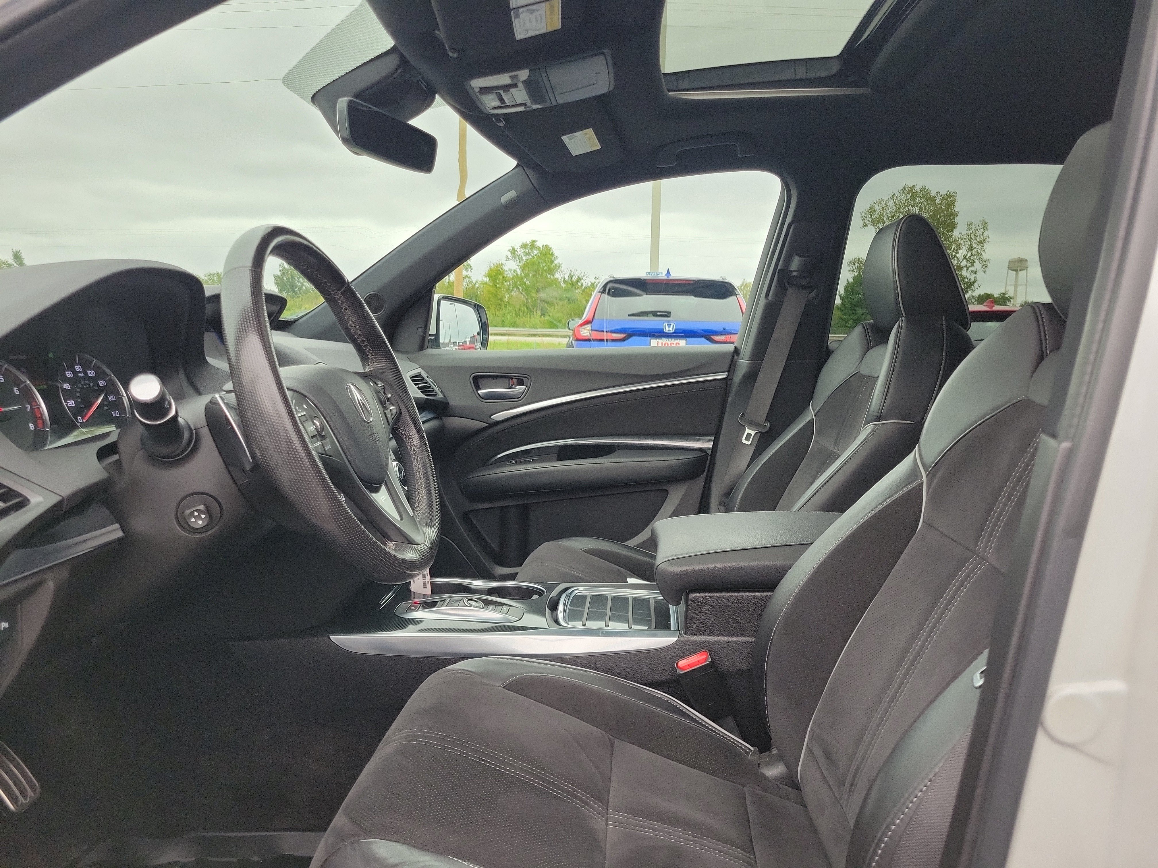 Used 2020 WHITE Acura SH-AWD w/Tech w/A-SPEC image 19