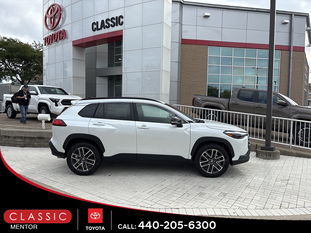 White (Wind Chill Pearl) 2026 Toyota Corolla Cross SUV / Crossover All-Wheel Drive Continuously Variable Transmission