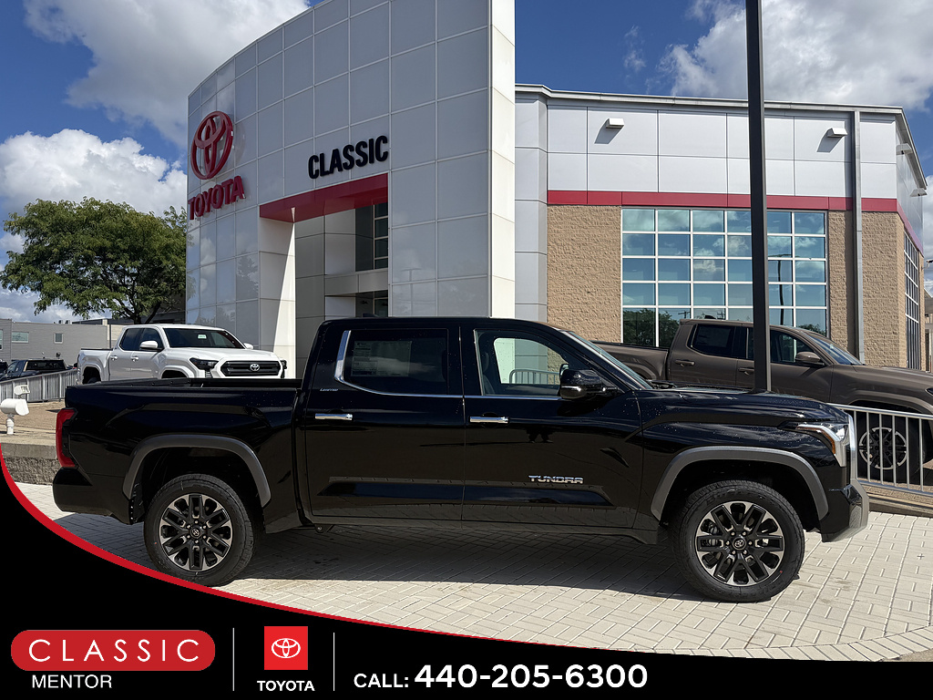 Midnight Black Metallic 2026 Toyota Tundra Pickup Truck Four-Wheel Drive Automatic