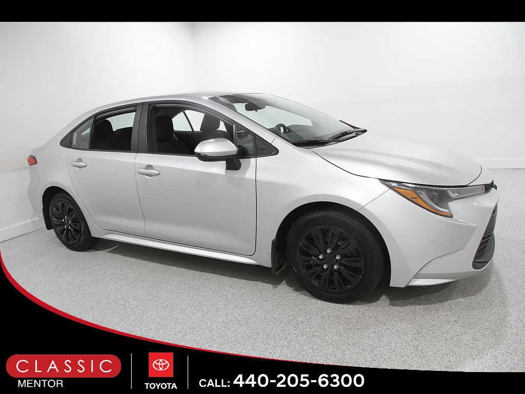 Classic Silver Metallic 2023 Toyota Corolla Sedan Front-Wheel Drive Continuously Variable Transmission