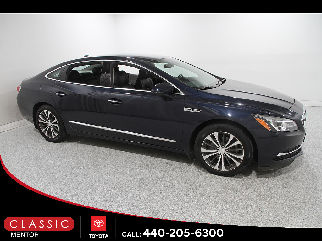 Dark Sapphire Blue Metallic 2017 Buick LaCrosse Sedan Front-Wheel Drive 8-Speed Automatic