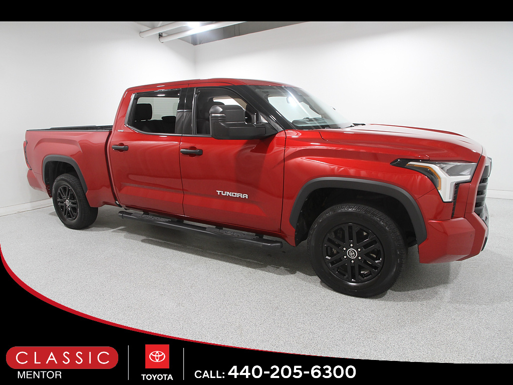 Supersonic Red 2022 Toyota Tundra Pickup Truck Four-Wheel Drive Automatic