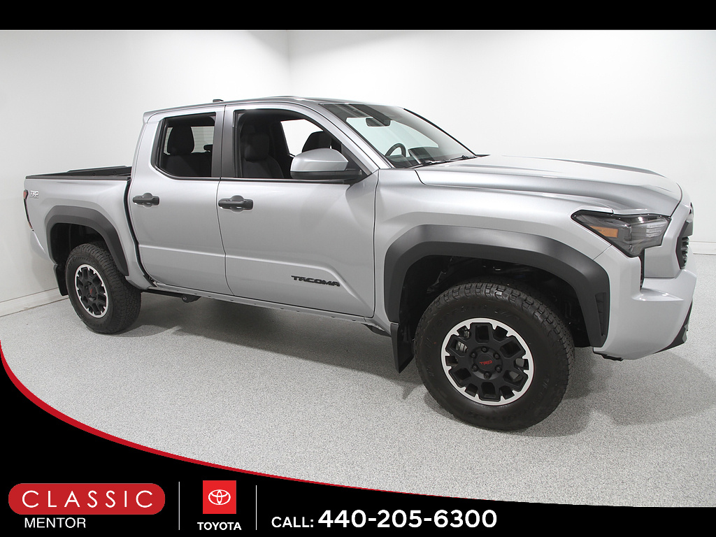 Celestial Silver Metallic 2026 Toyota Tacoma Pickup Truck Four-Wheel Drive 8-Speed Automatic
