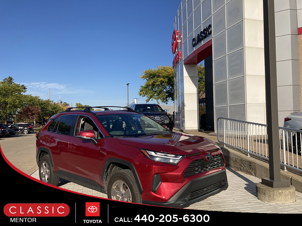 Red (Ruby Flare Pearl) 2025 Toyota RAV4 SUV / Crossover All-Wheel Drive 8-Speed Automatic