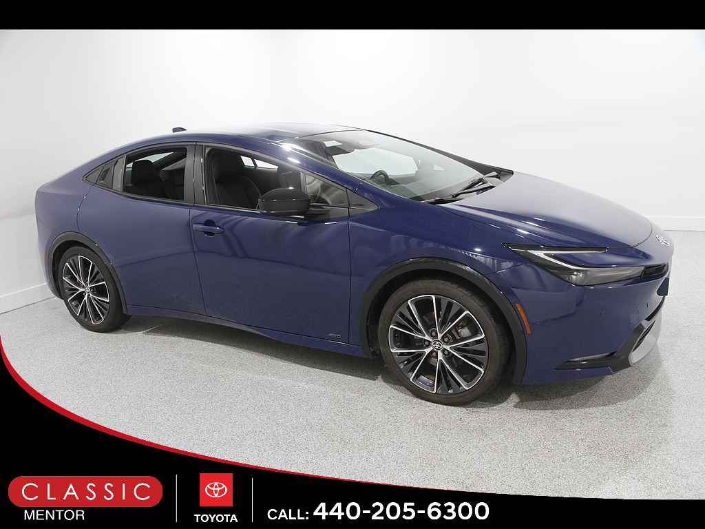 Reservoir Blue 2025 Toyota Prius Hatchback All-Wheel Drive Continuously Variable Transmission
