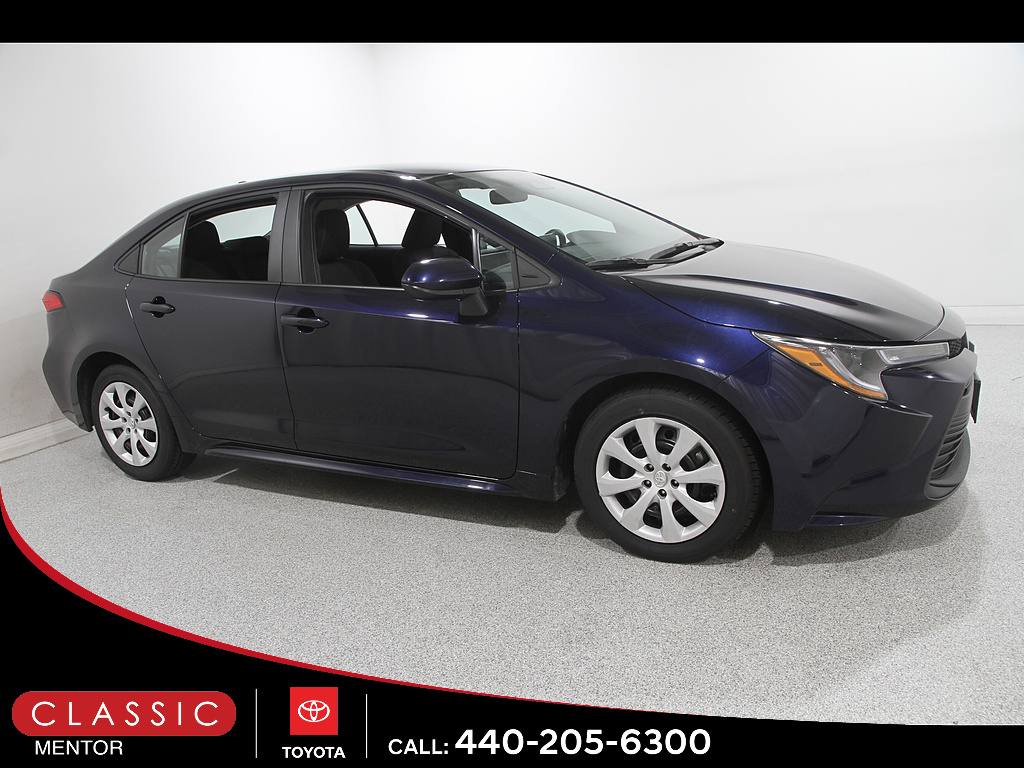 Blueprint 2025 Toyota Corolla Sedan Front-Wheel Drive Continuously Variable Transmission