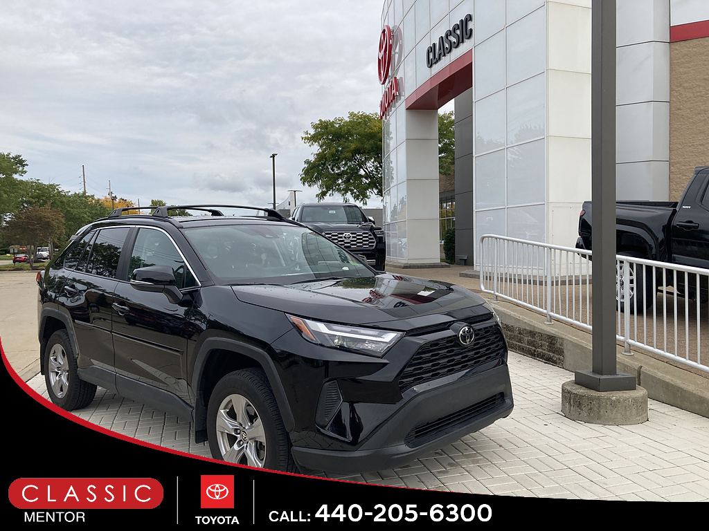 Midnight Black Metallic 2022 Toyota RAV4 SUV / Crossover All-Wheel Drive 8-Speed Automatic