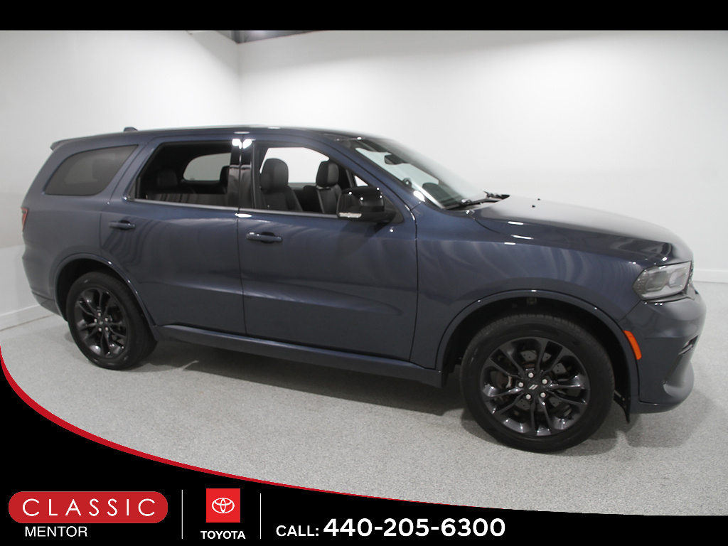 Reactor Blue Pearl Coat 2021 Dodge Durango SUV / Crossover All-Wheel Drive 8-Speed Automatic