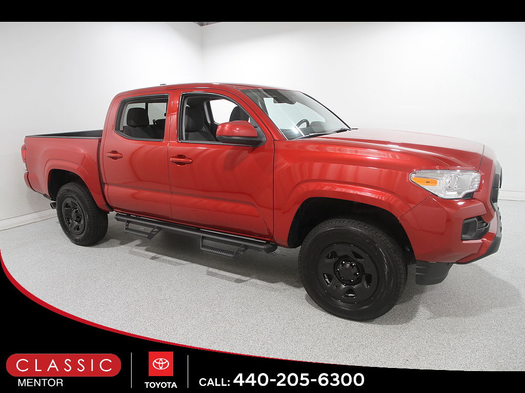Barcelona Red Metallic 2022 Toyota Tacoma Pickup Truck Four-Wheel Drive 6-Speed Automatic