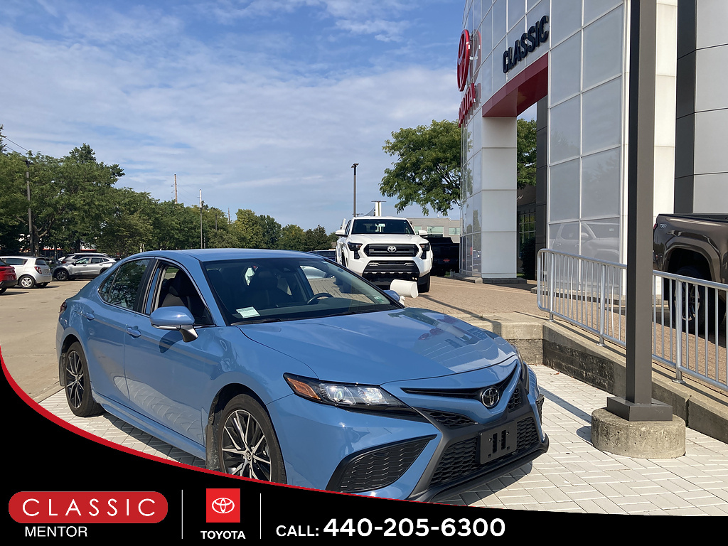 Cavalry Blue 2024 Toyota Camry Sedan Front-Wheel Drive 8-Speed Automatic