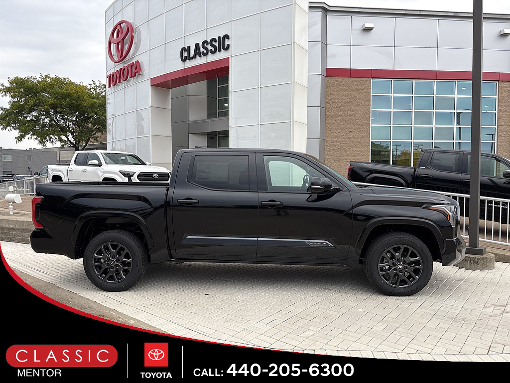 Midnight Black Metallic 2026 Toyota Tundra Pickup Truck Four-Wheel Drive Automatic