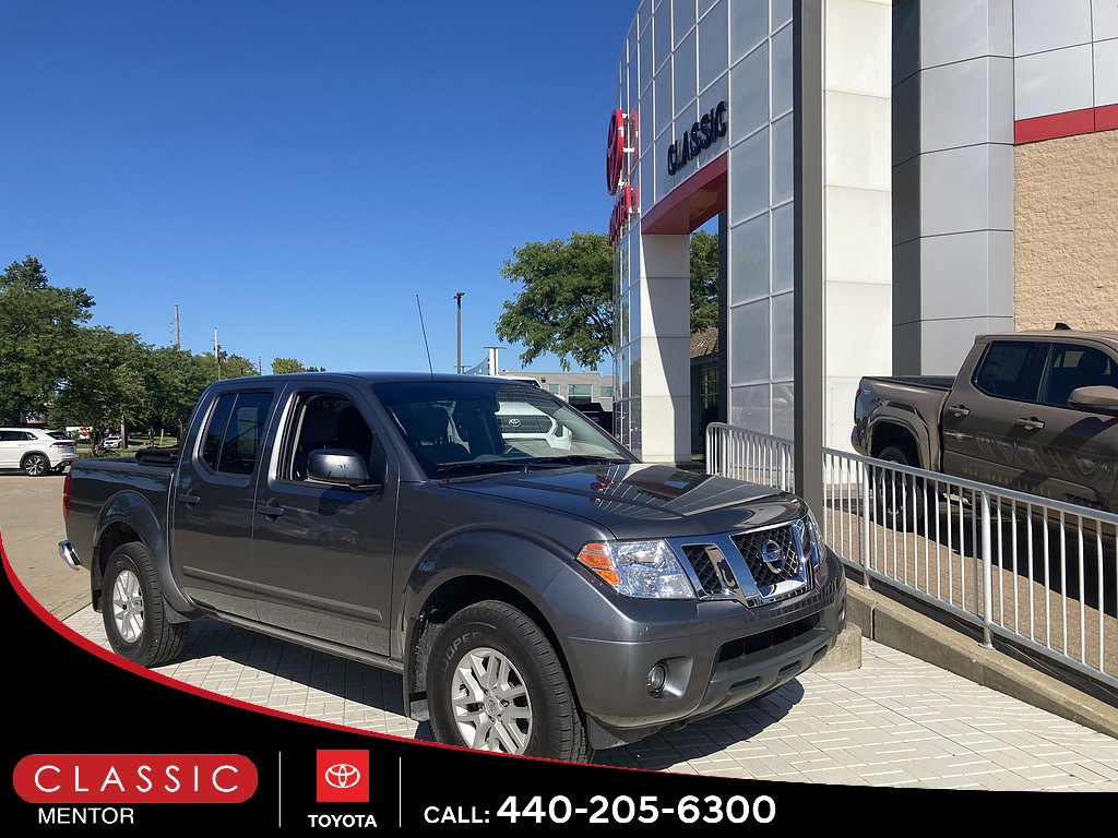 Gray (Gun Metallic) 2021 Nissan Frontier Pickup Truck Four-Wheel Drive 9-Speed Automatic