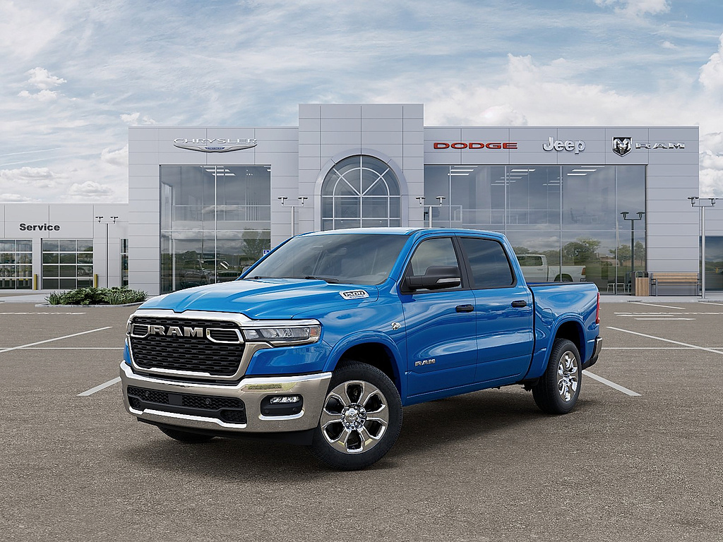 2026 Ram 1500 Big Horn Crew Cab 4×4 5’7″ Box comparison vehicle