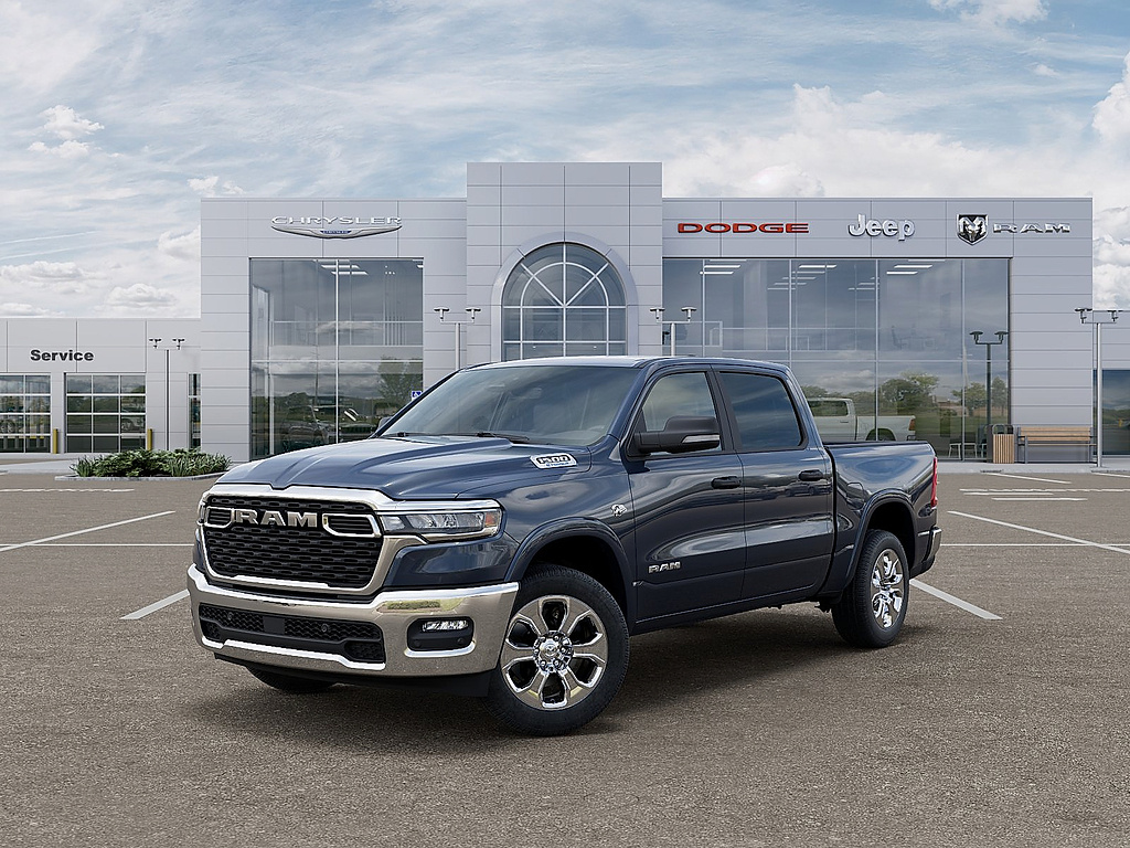 2026 Ram 1500 Big Horn Crew Cab 4×4 5’7″ Box comparison vehicle