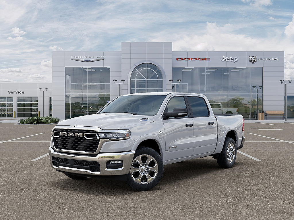 2026 Ram 1500 Big Horn Crew Cab 4×4 5’7″ Box comparison vehicle