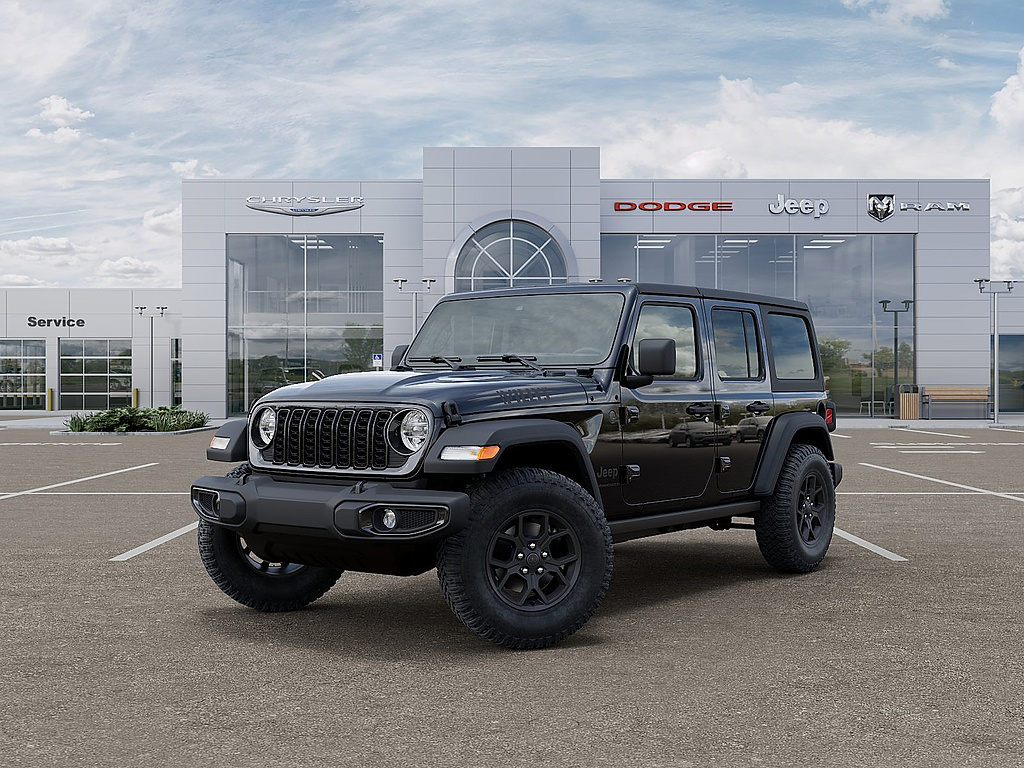 2026 Jeep Wrangler 4-Door Willys 4×4 comparison vehicle