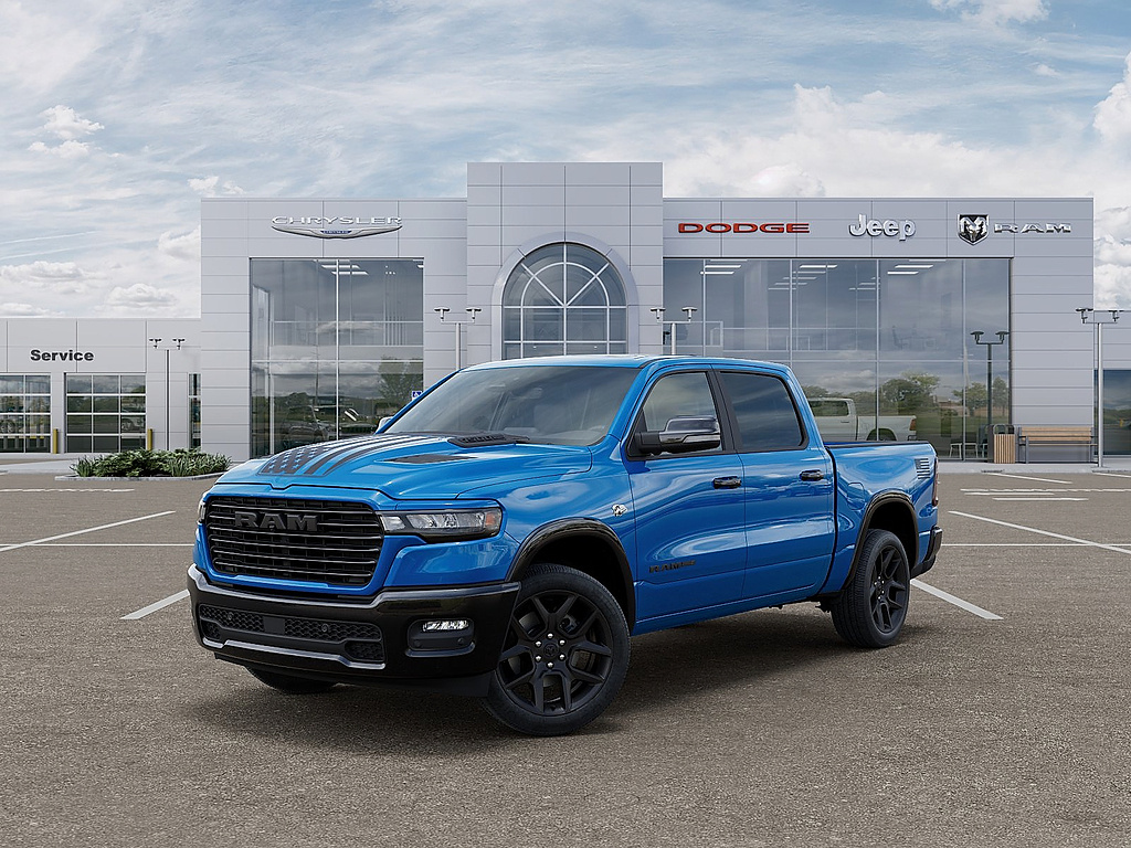 2026 Ram 1500 Laramie Crew Cab 4×4 5’7″ Box comparison vehicle