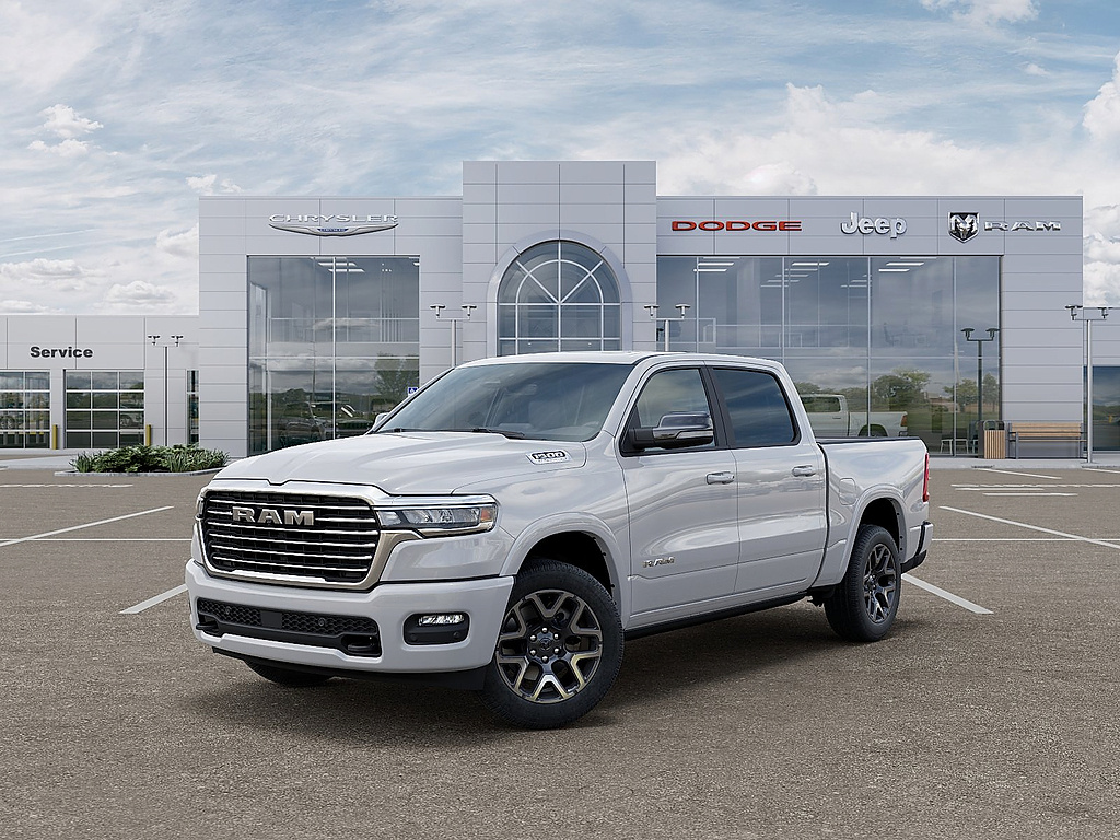 2026 Ram 1500 Laramie Crew Cab 4×4 5’7″ Box comparison vehicle