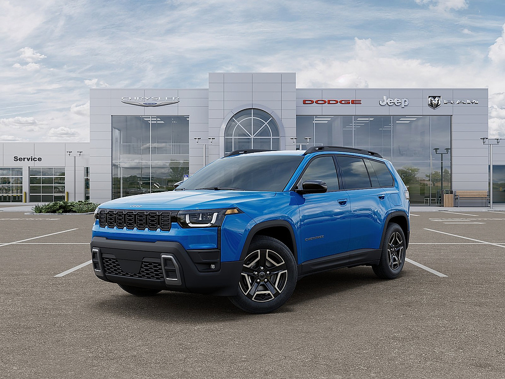 Hydro Blue Pearl Coat 2026 Jeep Cherokee SUV / Crossover Four-Wheel Drive Continuously Variable Transmission