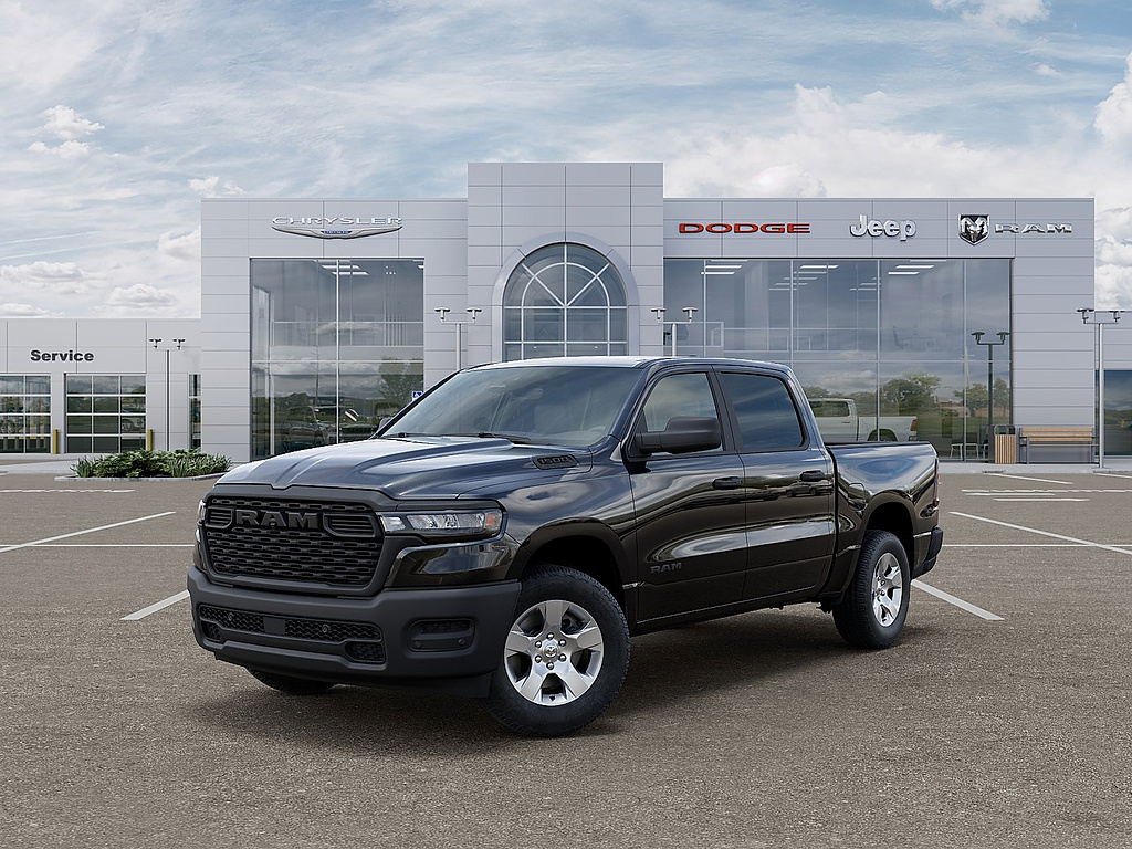 2026 Ram 1500 Tradesman Crew Cab 4×4 5’7″ Box comparison vehicle