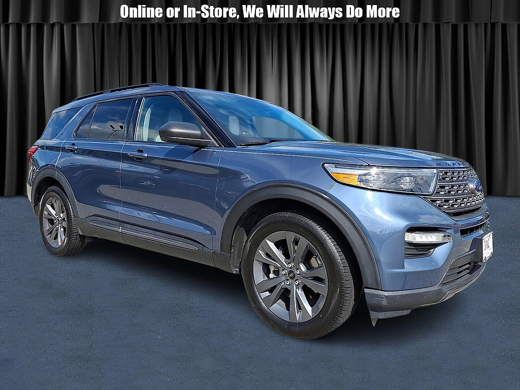 2021 Ford Explorer XLT comparison vehicle