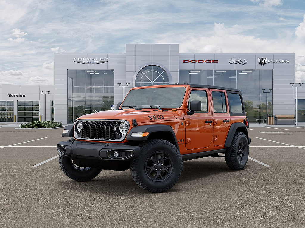 2026 Jeep Wrangler 4-Door Willys 4×4 comparison vehicle