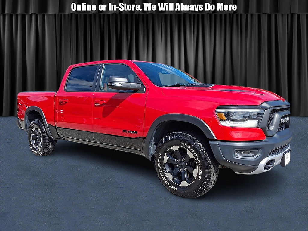 2019 Ram 1500 Rebel comparison vehicle